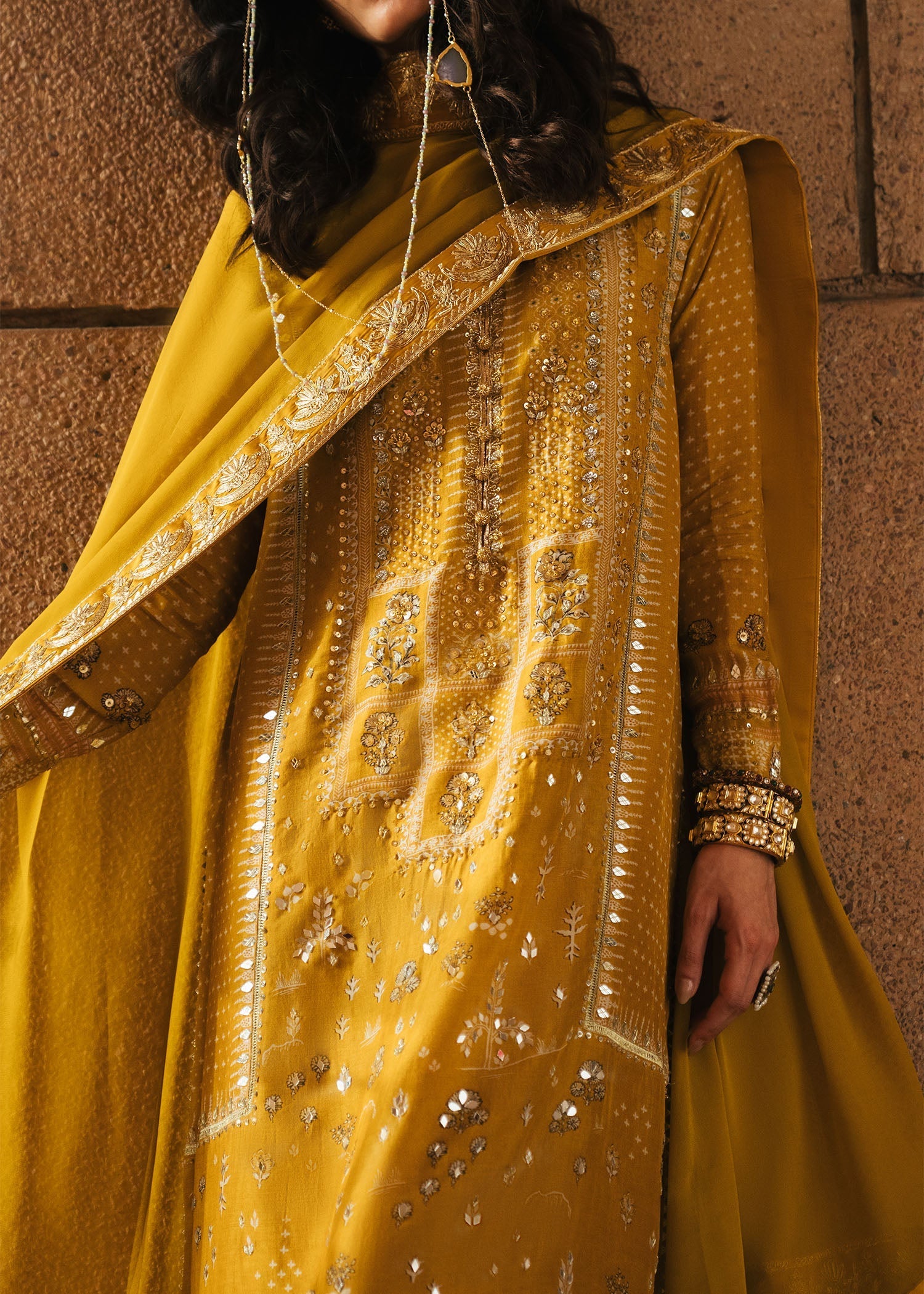 Crimson | Crimson Eid Prints | Patakha - Amber