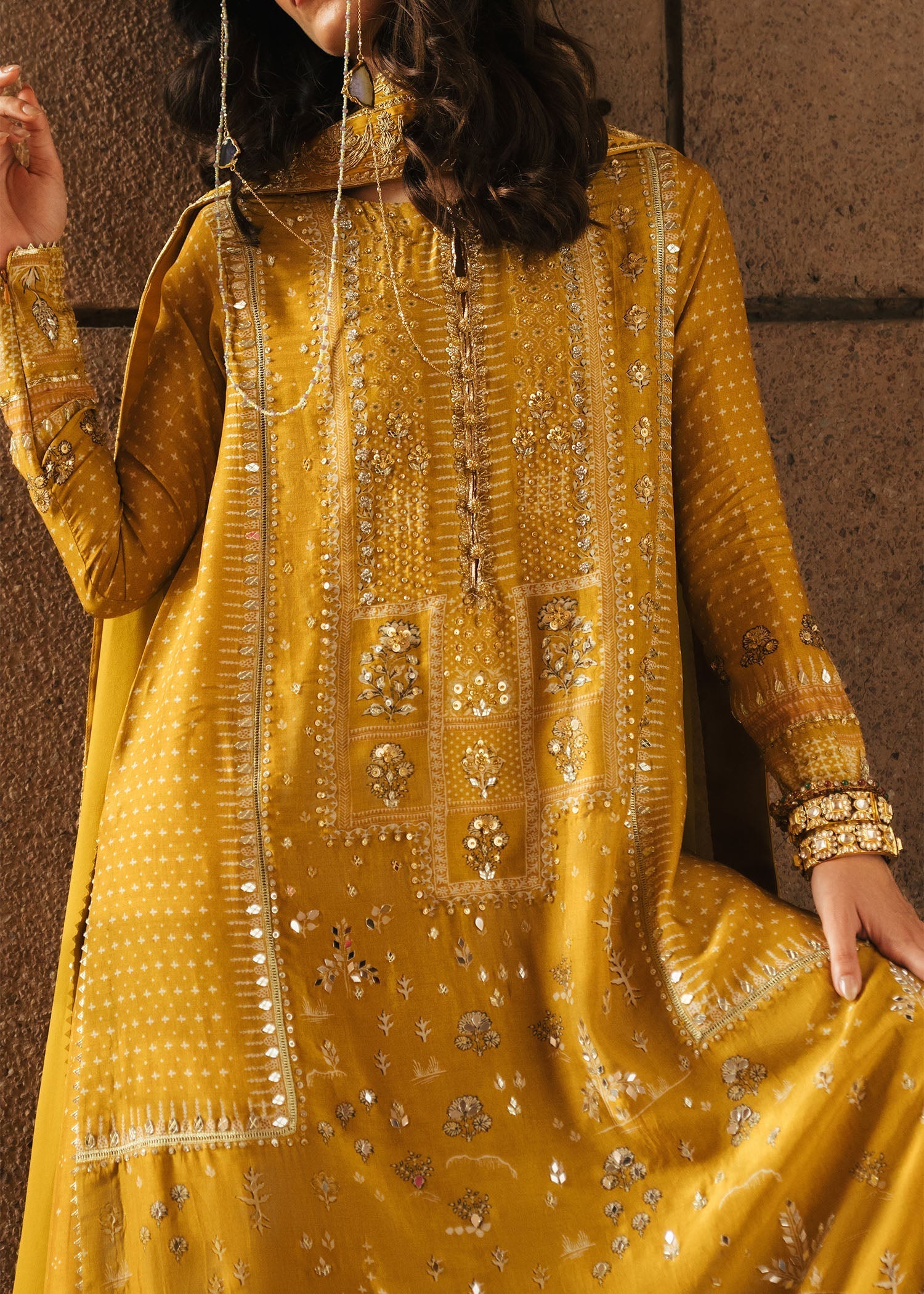 Crimson | Crimson Eid Prints | Patakha - Amber