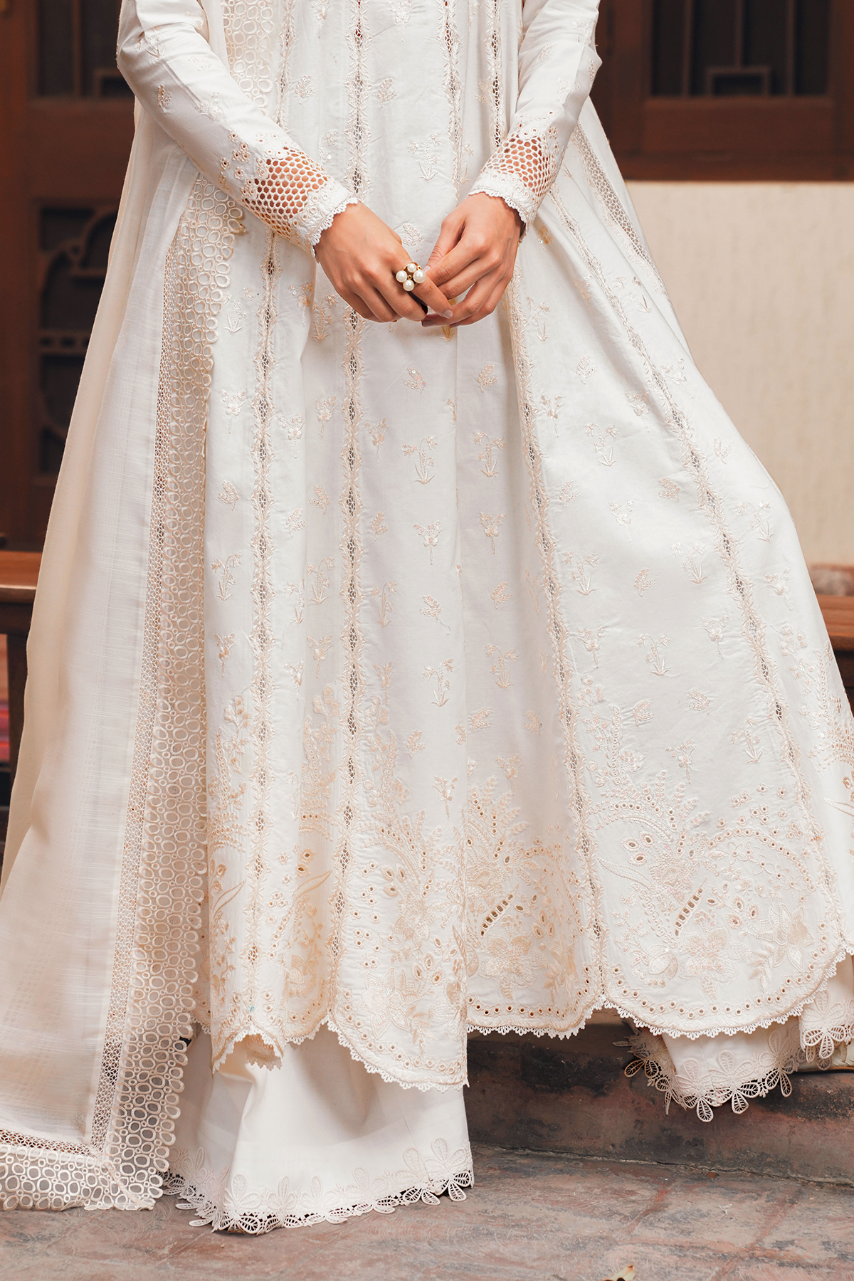 Afrozeh | Sheer Khurma Eid Pret 26 | KAJU NOOR