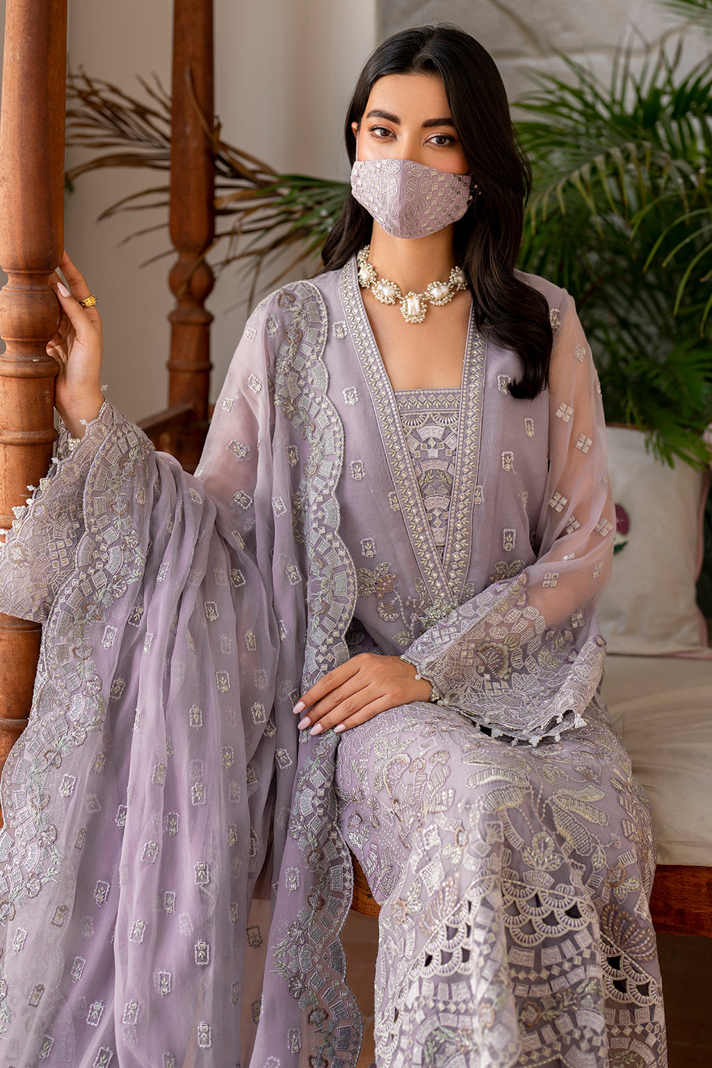 Flossie | Naqsh Formals | S-1408 - House Of Hania