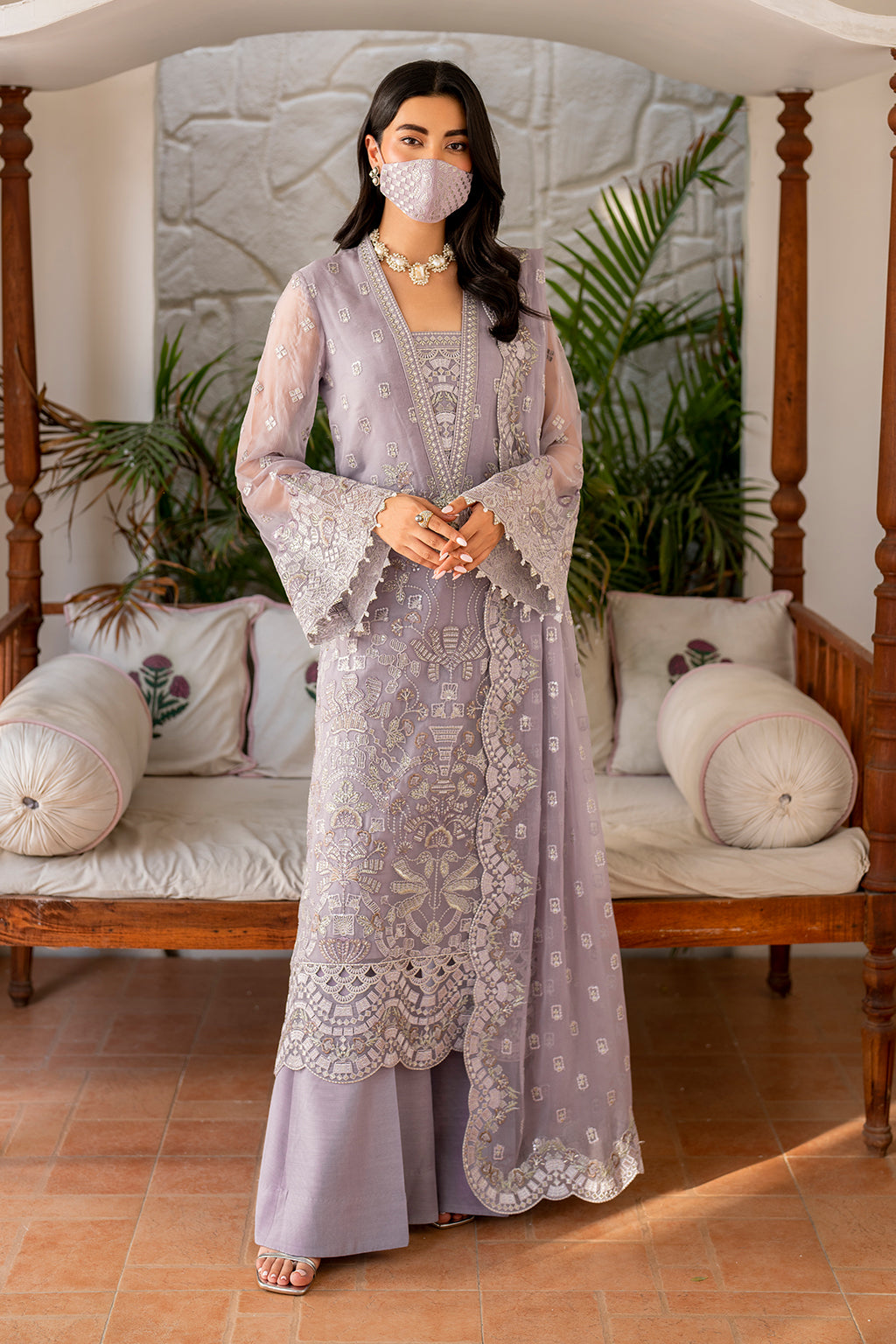 Flossie | Naqsh Formals | S-1408 - House Of Hania