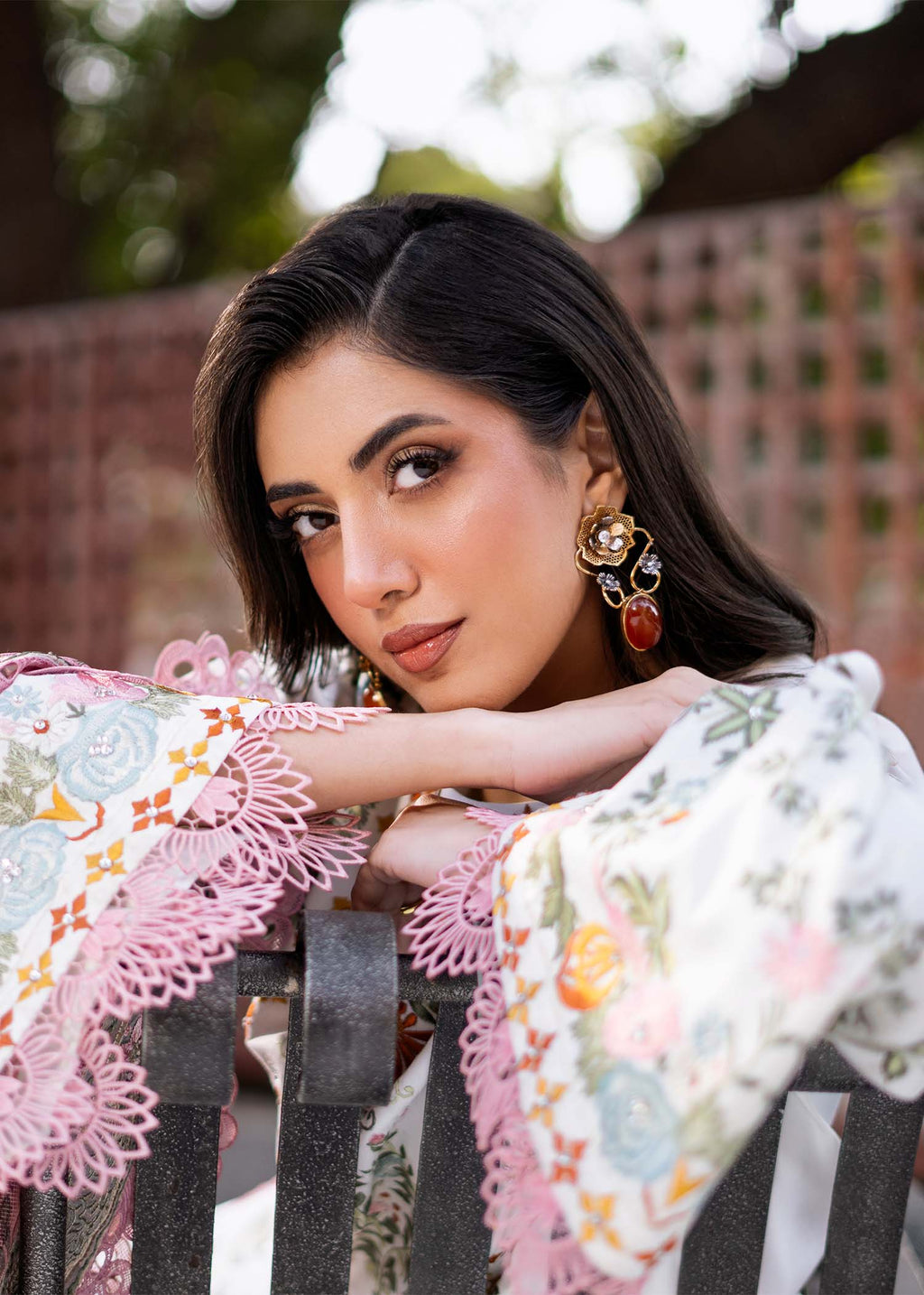 Fozia Khalid | Blossom Festive Lawn 25 | Lilly - Riwayat-e-Khas
