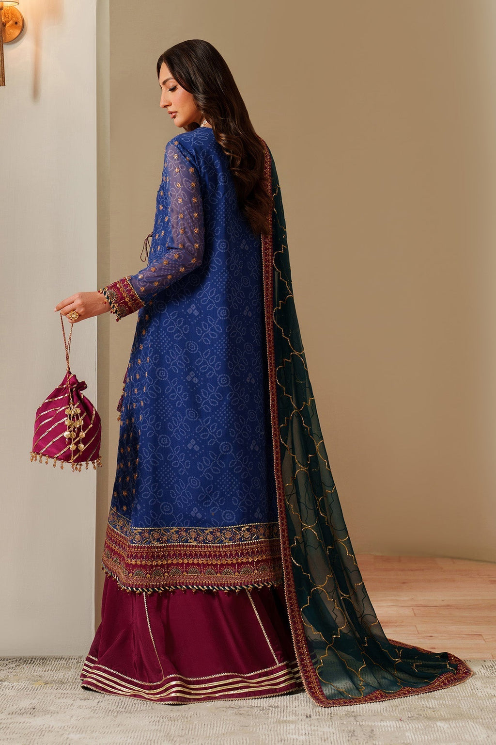 Alizeh | Fleur Chiffon |  AF-CH-2198-Rahsa