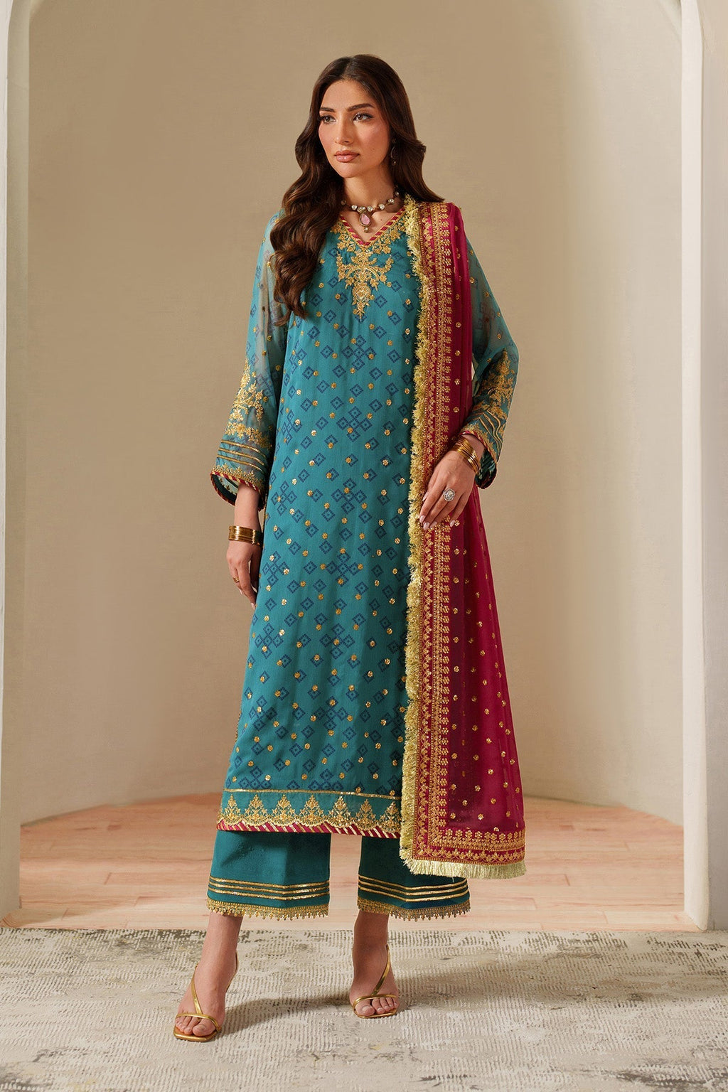 Alizeh | Fleur Chiffon |  AF-CH-2192-Elaira