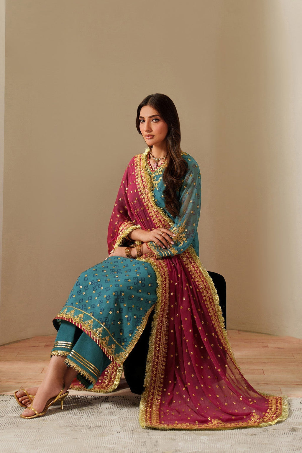 Alizeh | Fleur Chiffon |  AF-CH-2192-Elaira