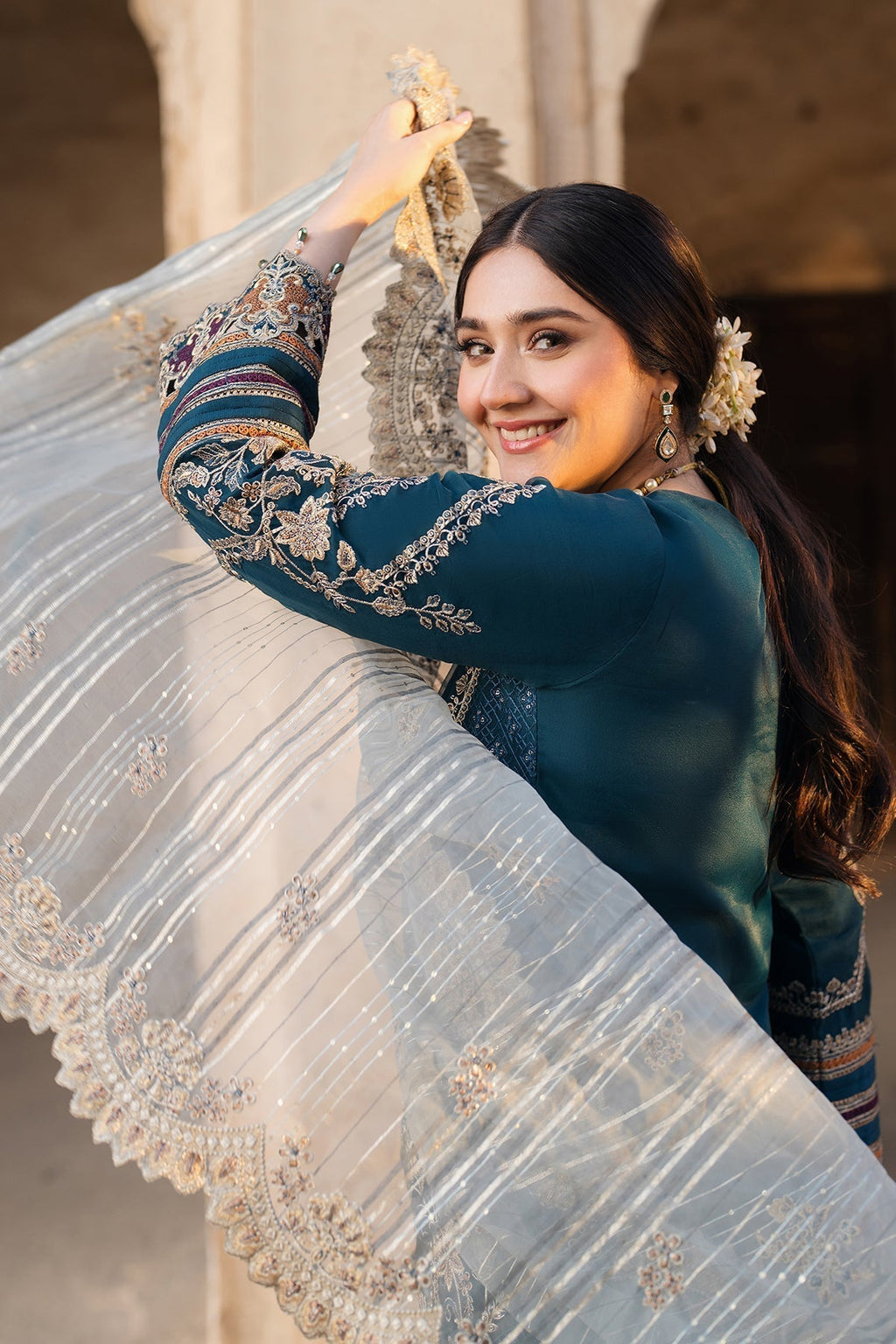 Imrozia Premium | Meeras Luxury Eid 25 | I-223 NEELAM