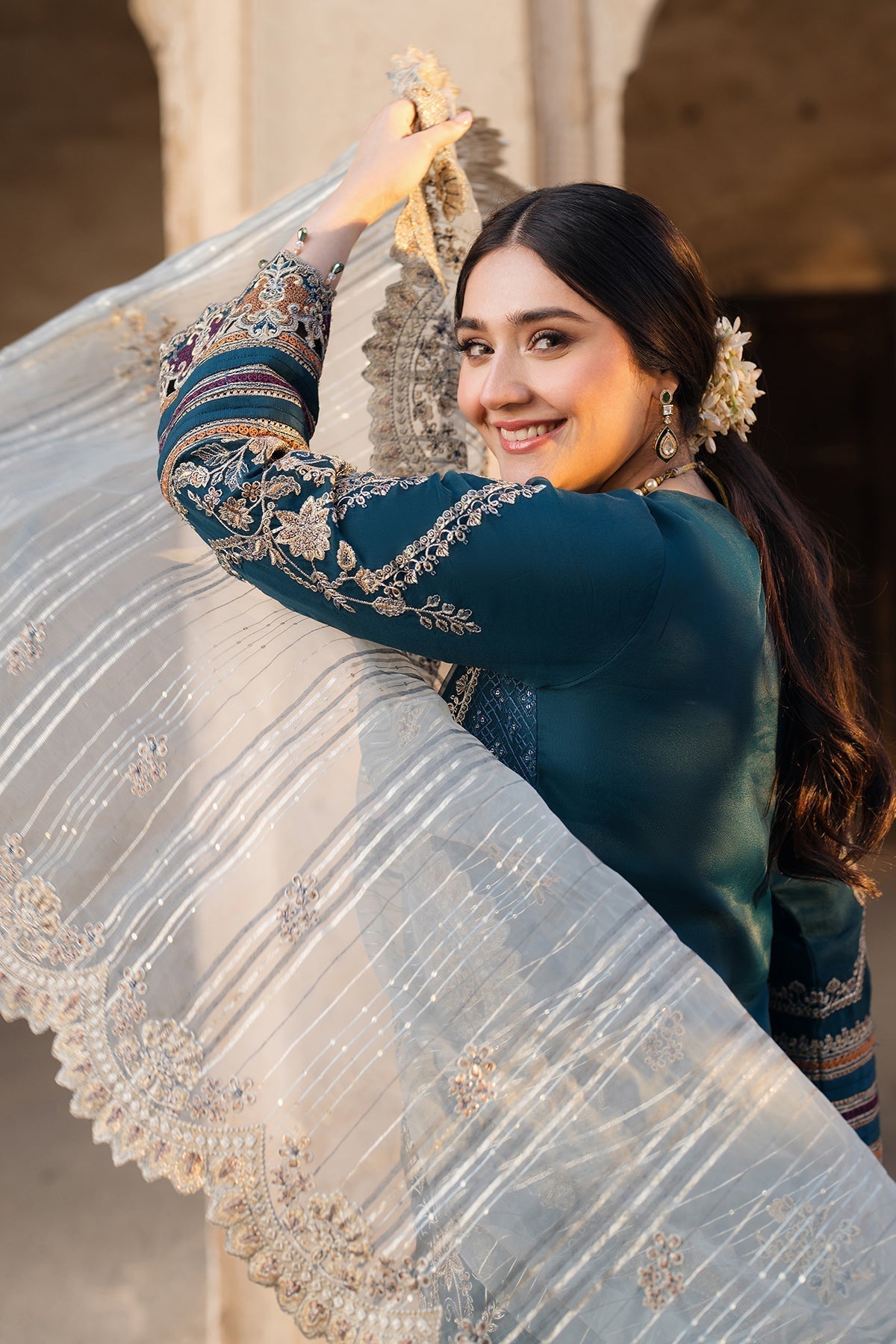 Imrozia Premium | Meeras Luxury Eid 25 | I-223 NEELAM