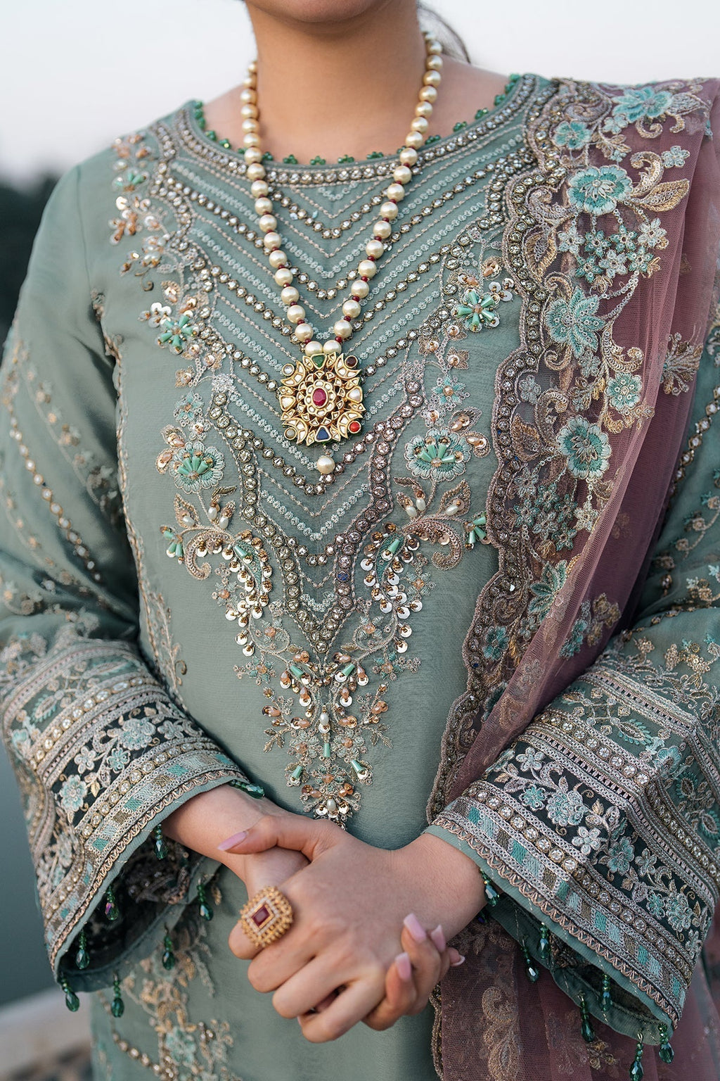 Imrozia Premium | Meeras Luxury Eid 25 | I-221 ZAMURD