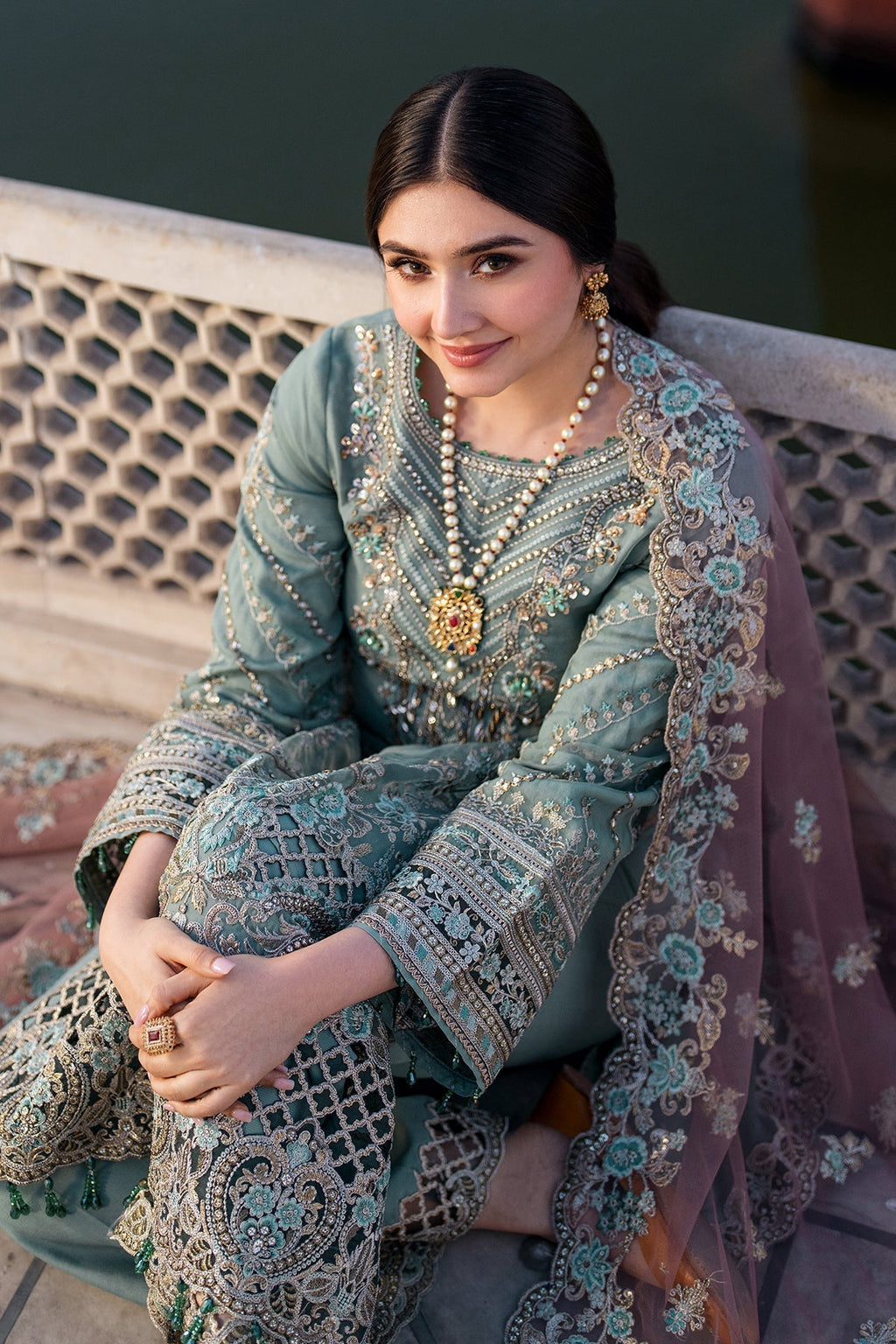 Imrozia Premium | Meeras Luxury Eid 25 | I-221 ZAMURD