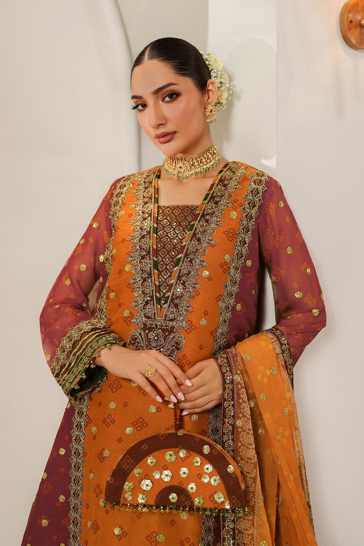 Alizeh | Fleur Chiffon |  AF-CH-2194-Zyne