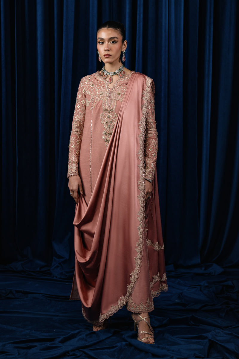 Qalamkar | Luxe Pret | CR-01 NYLA - House Of Anaya