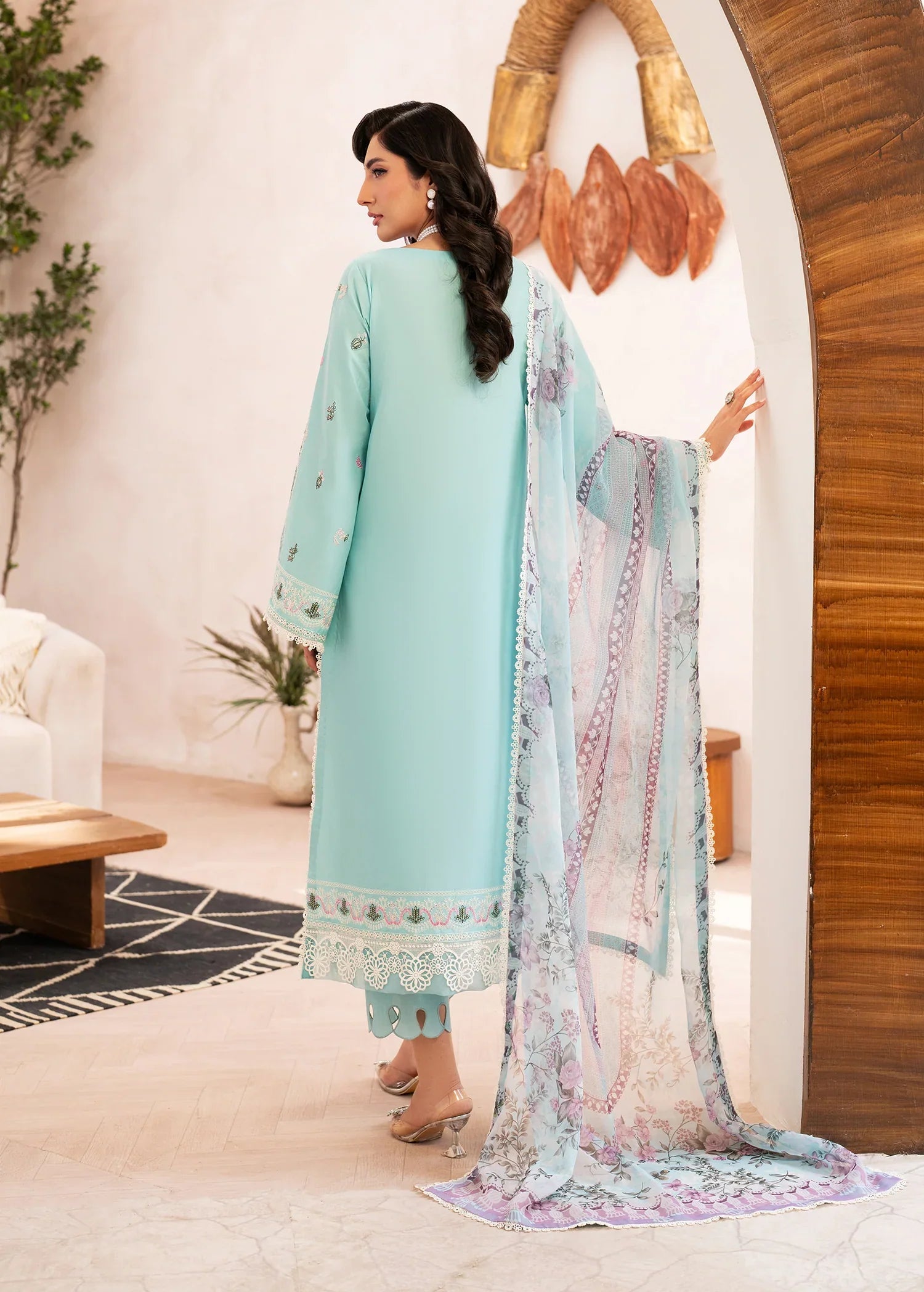 Sifa | Luxury Lawn Stitched | Nisa