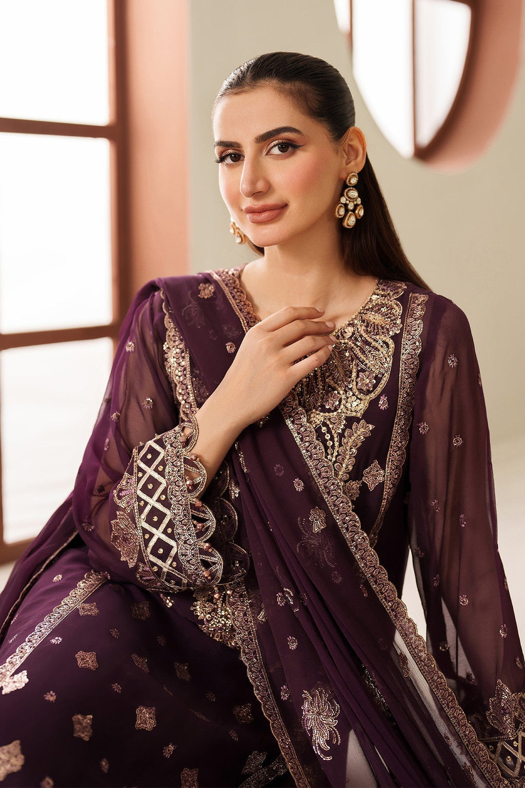 Alizeh | Reena Handmade 25 | AF-HM-4053-Tehwar