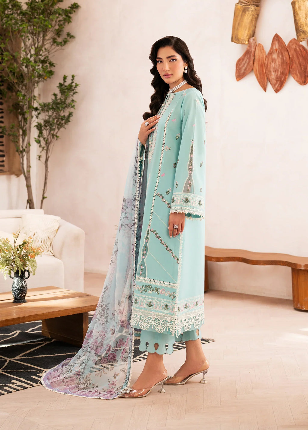 Sifa | Luxury Lawn Stitched | Nisa
