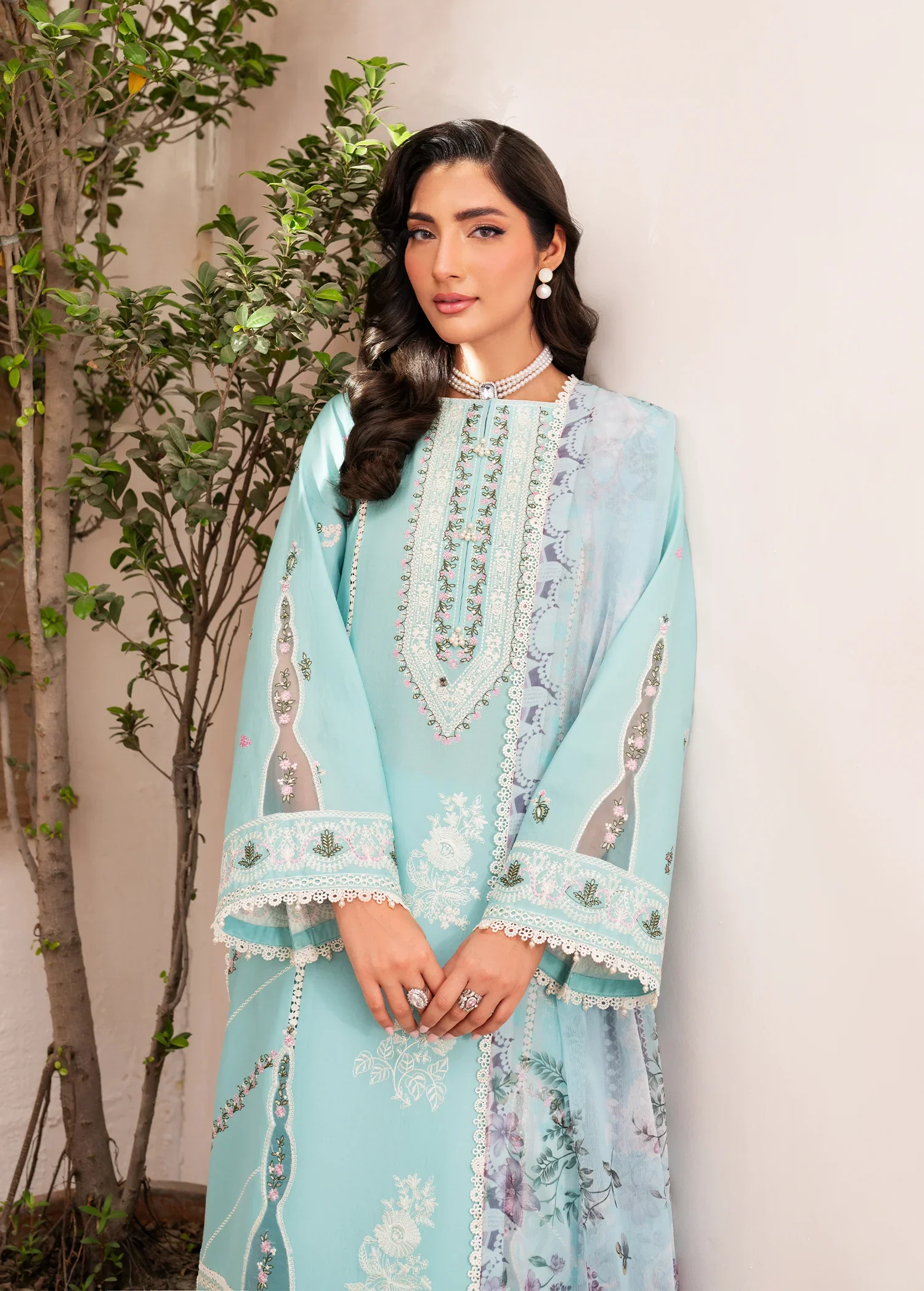 Sifa | Luxury Lawn Stitched | Nisa