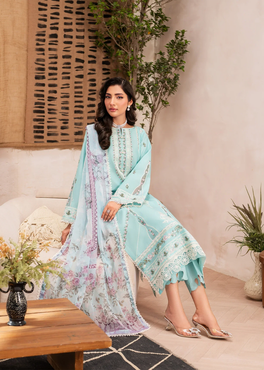 Sifa | Luxury Lawn Stitched | Nisa