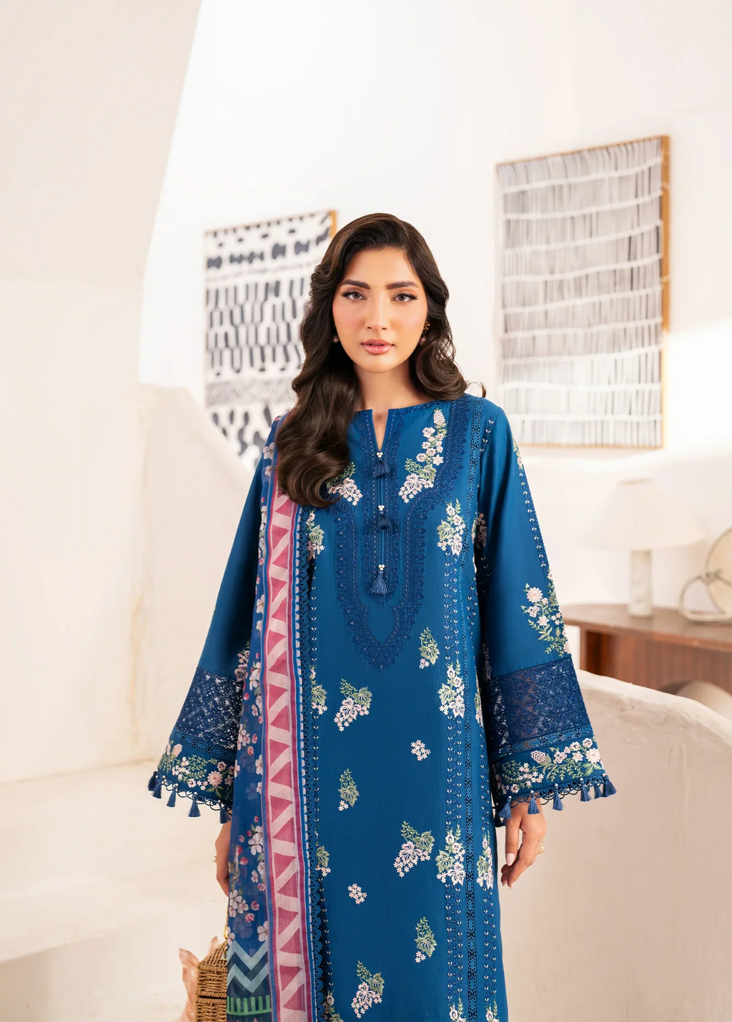 Sifa | Luxury Lawn Stitched | Neelaab