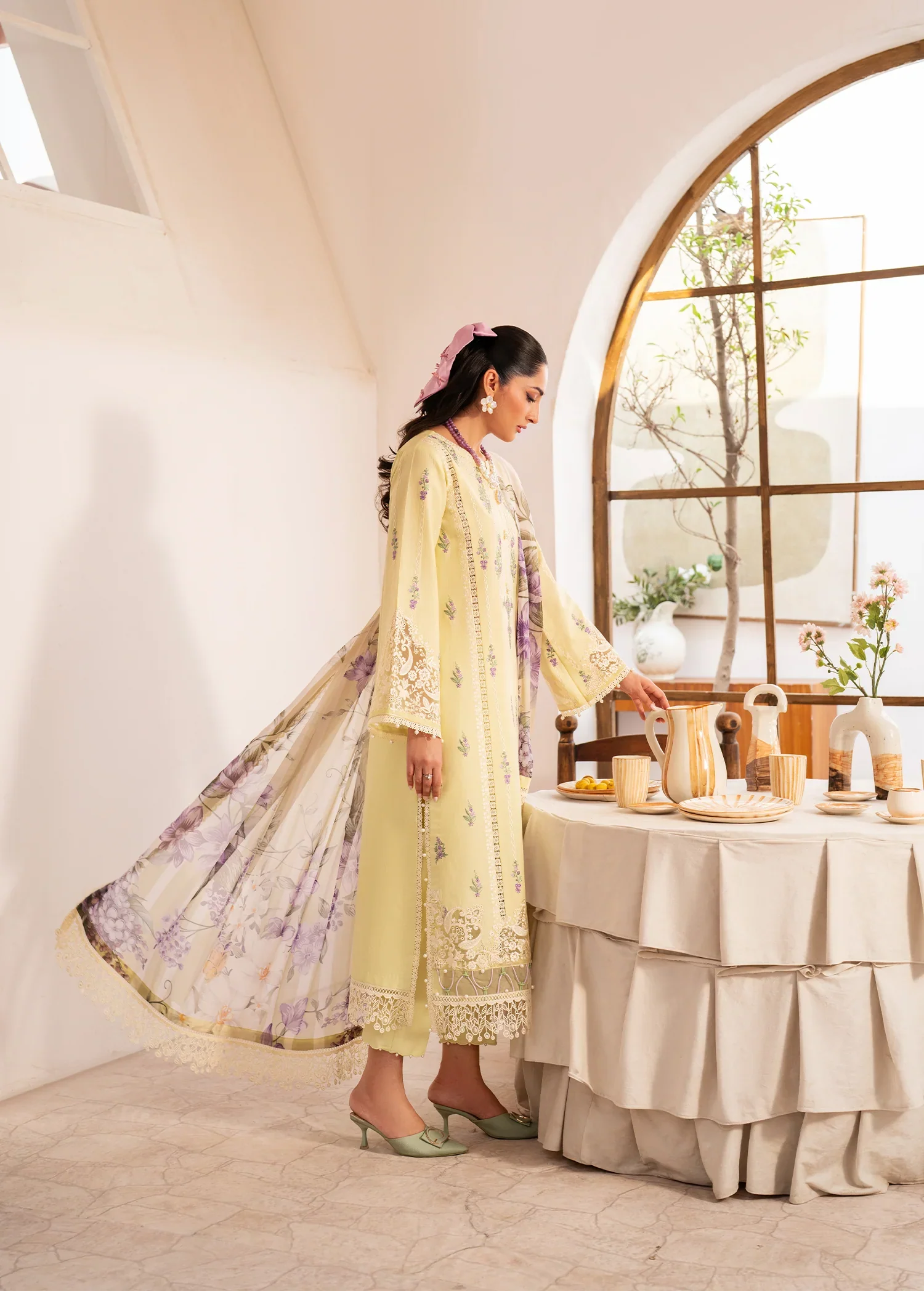 Sifa | Luxury Lawn Stitched | Mehr