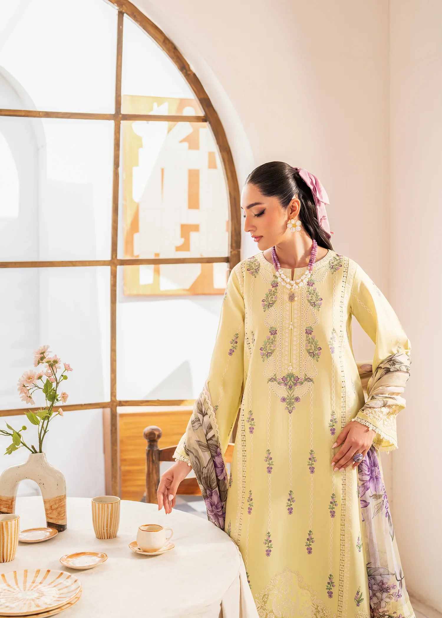 Sifa | Luxury Lawn Stitched | Mehr
