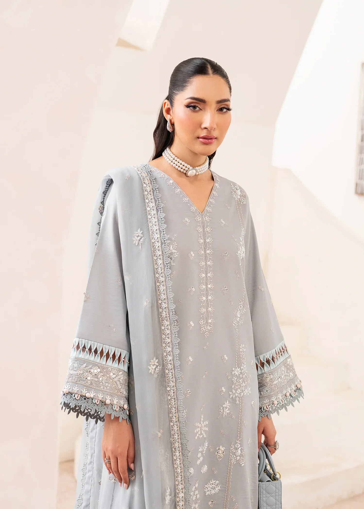 Sifa | Luxury Lawn Stitched | Ravaya