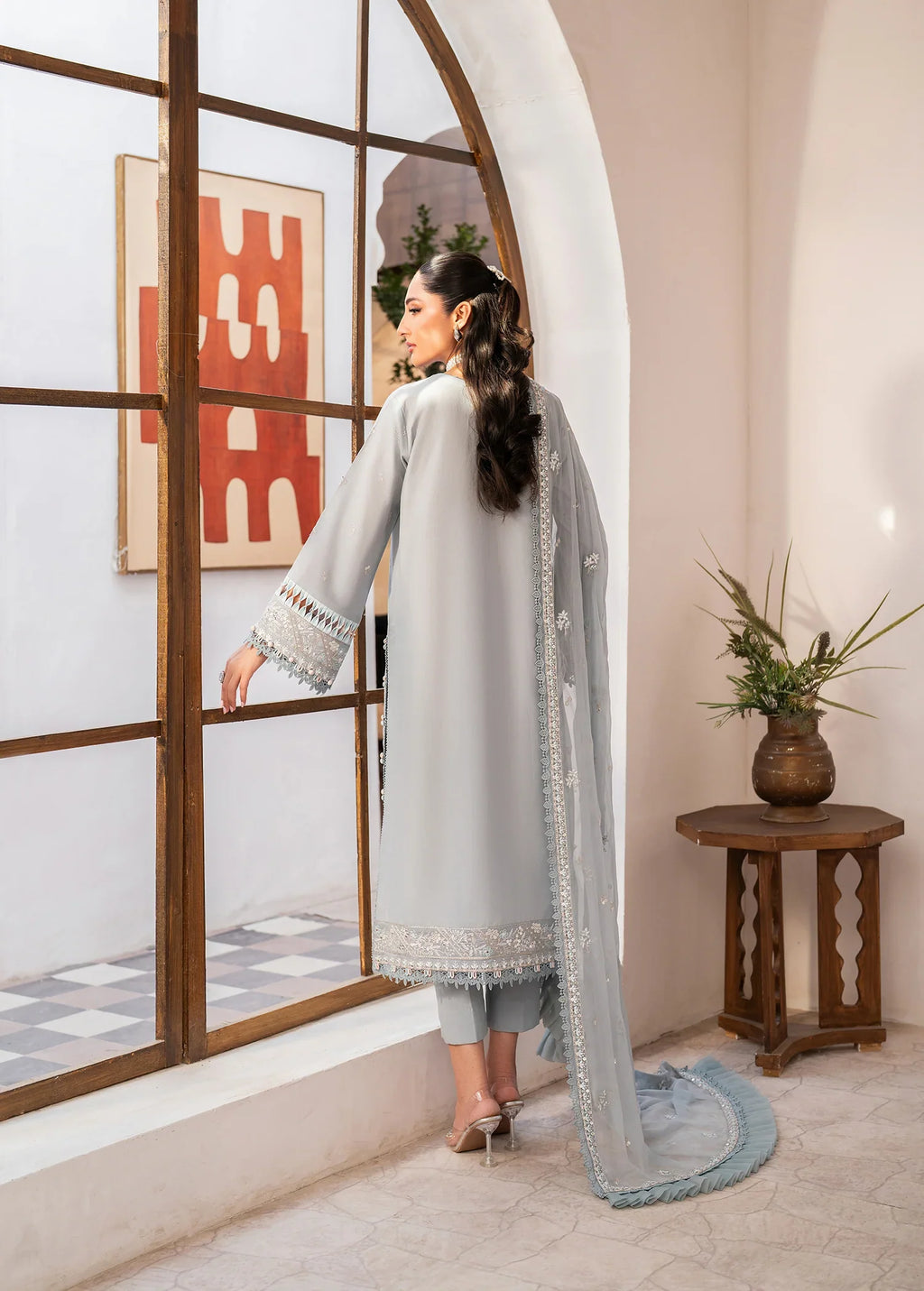 Sifa | Luxury Lawn Stitched | Ravaya