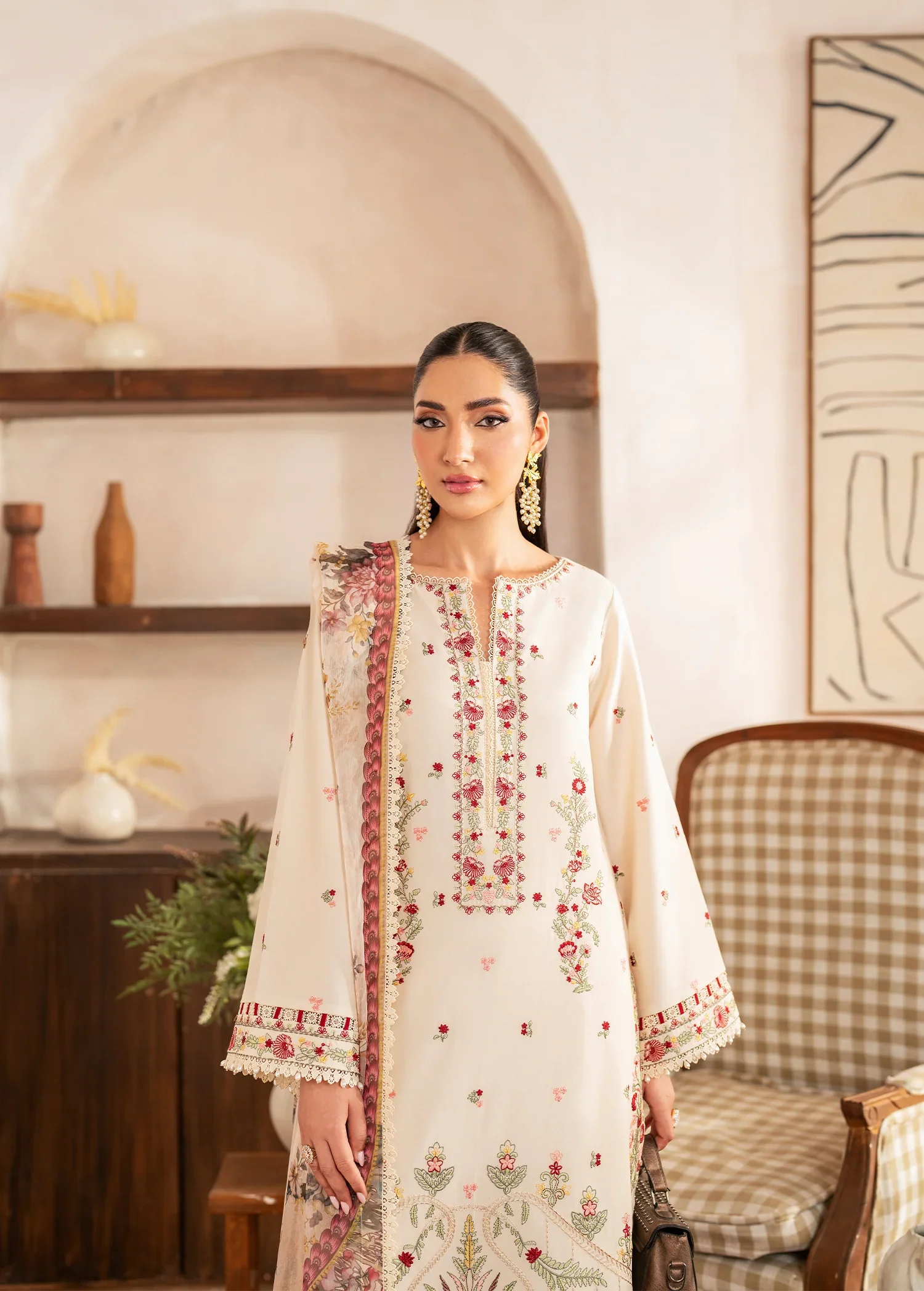 Sifa | Luxury Lawn Stitched | Zara