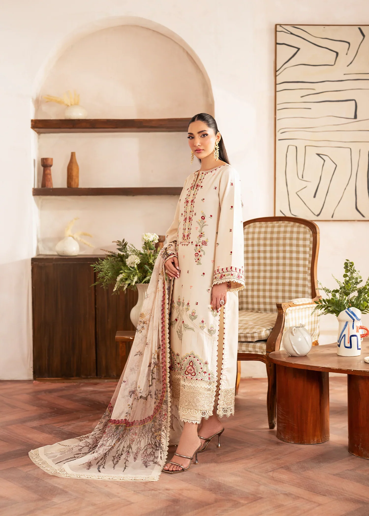 Sifa | Luxury Lawn Stitched | Zara