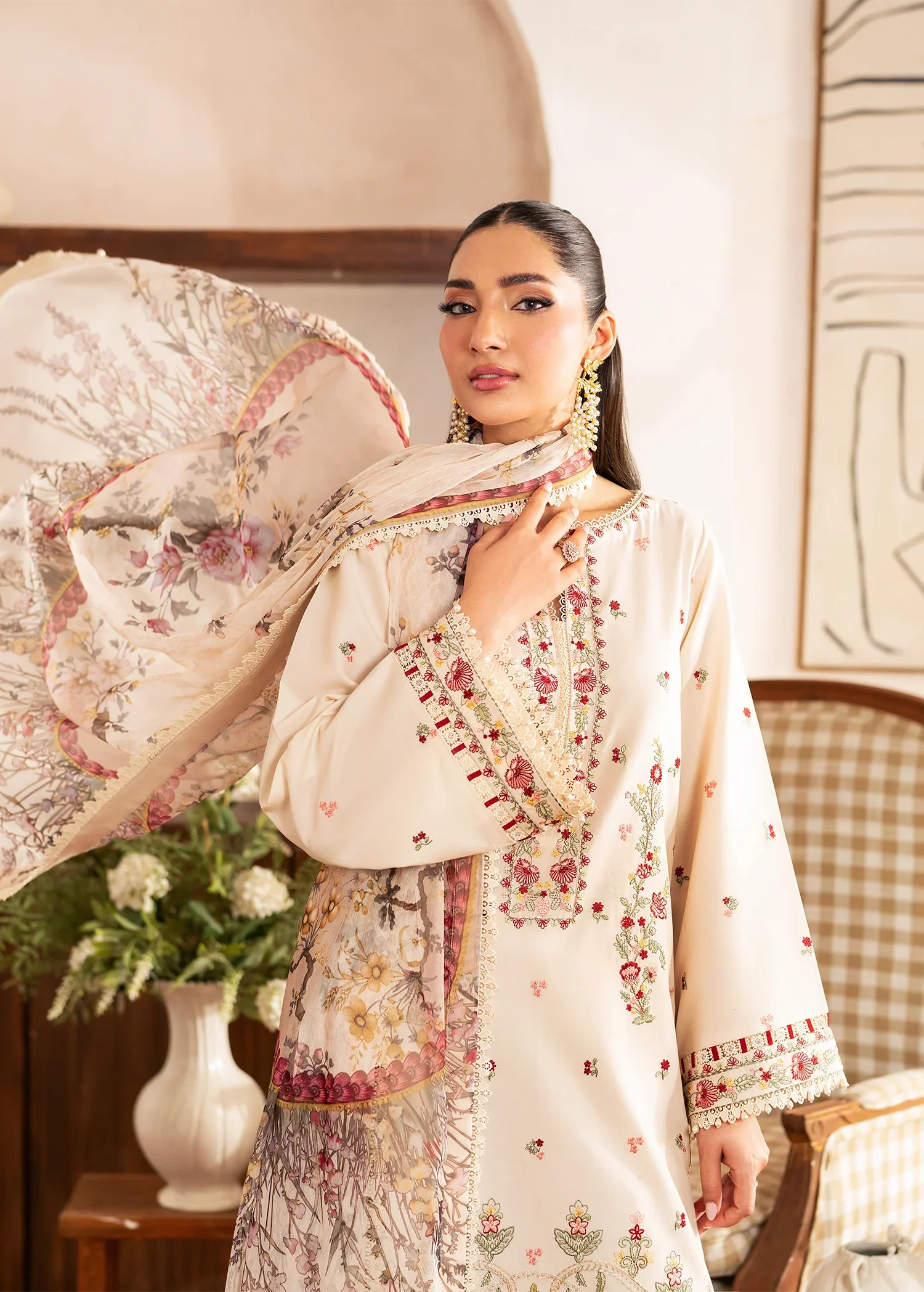 Sifa | Luxury Lawn Stitched | Zara