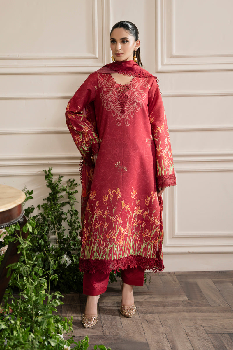 Rangrasiya | Lifestyle Embroidered Edit 24 | CRIMSON