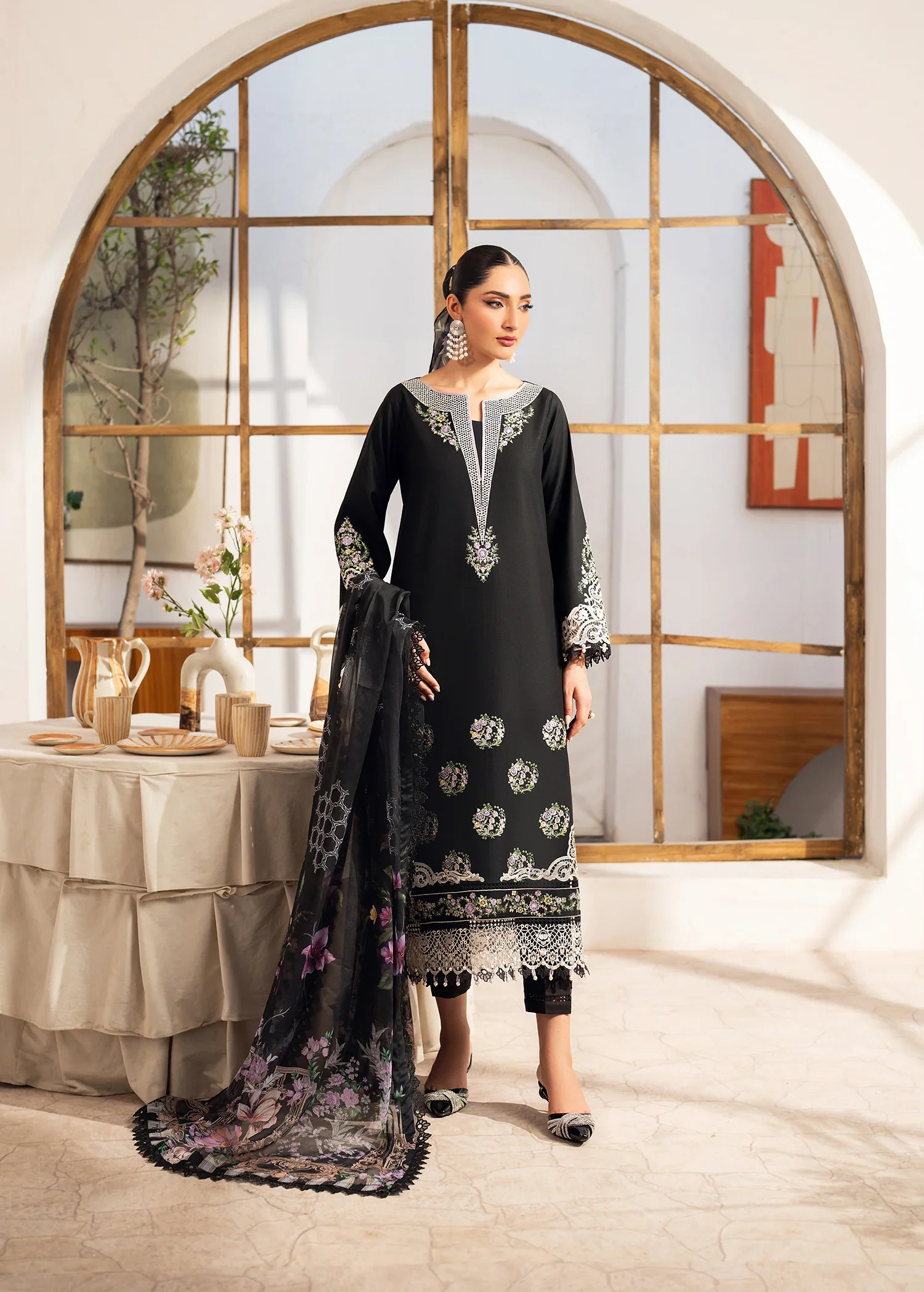 Sifa | Luxury Lawn Stitched | PhoolKari