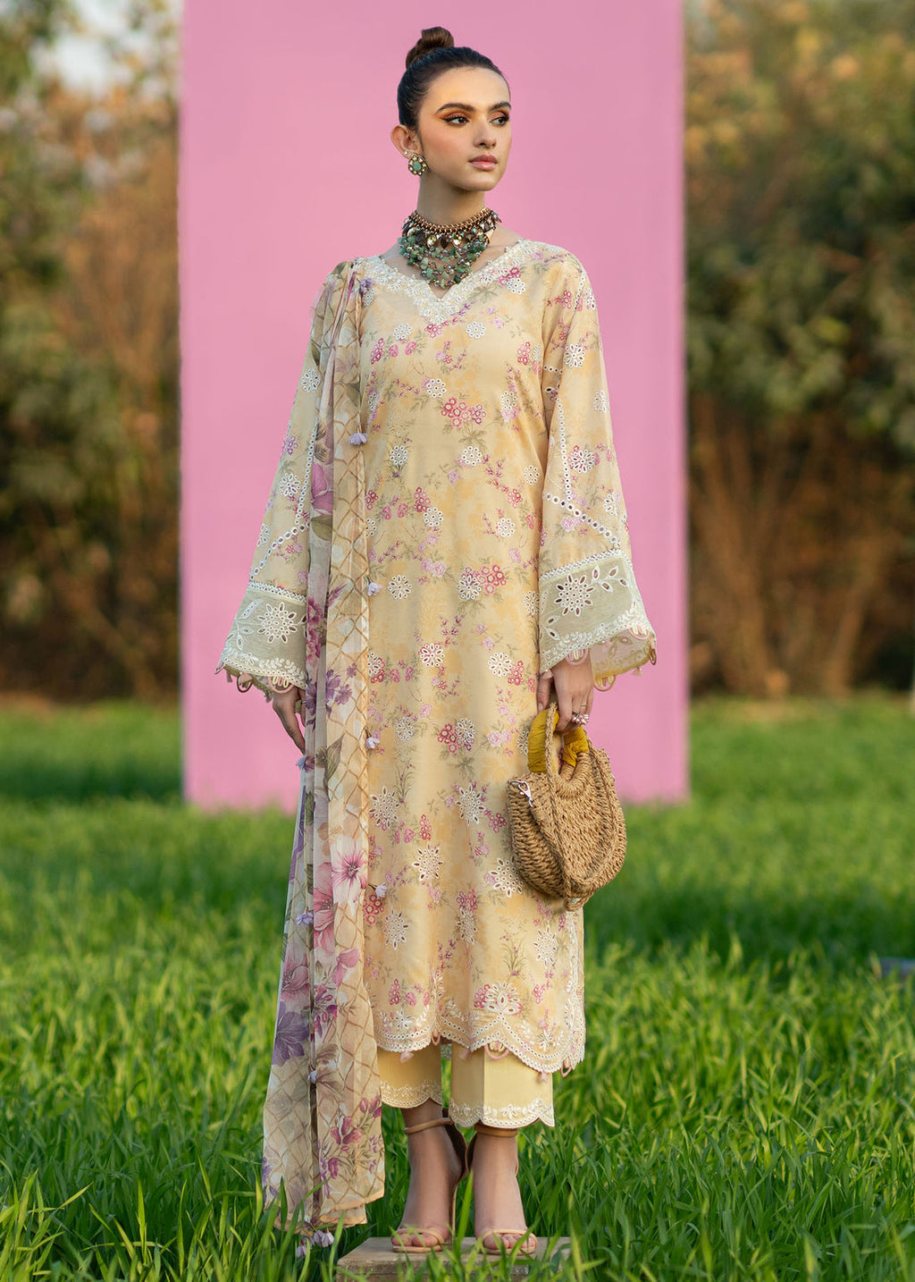 Sardinia | Printkari Lawn Edit 25 |  Sunflower
