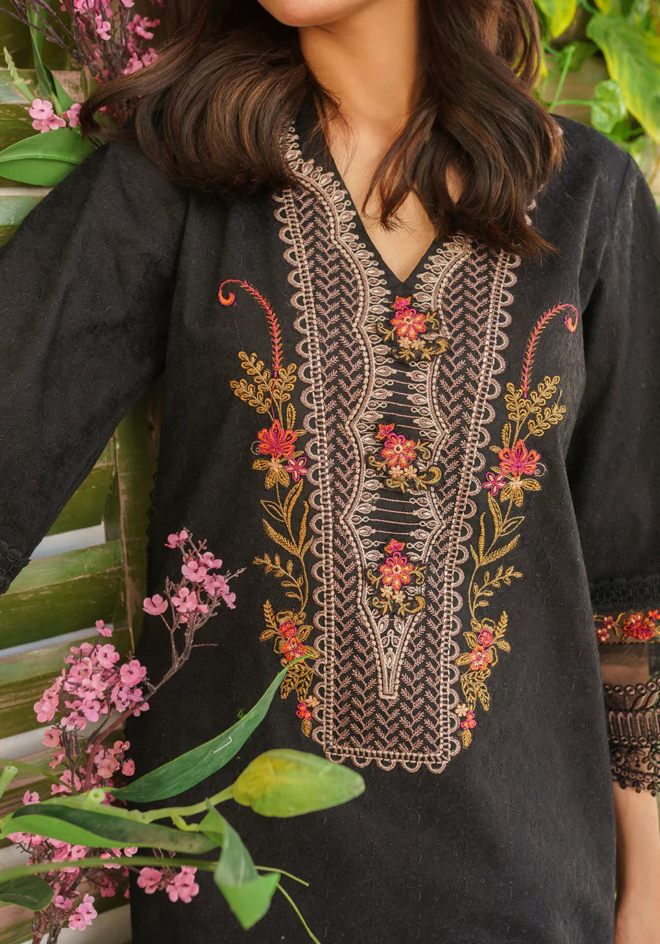 Zarqash | Belle Ame 24 | BL 007 Jardin Noir - Riwayat-e-khas