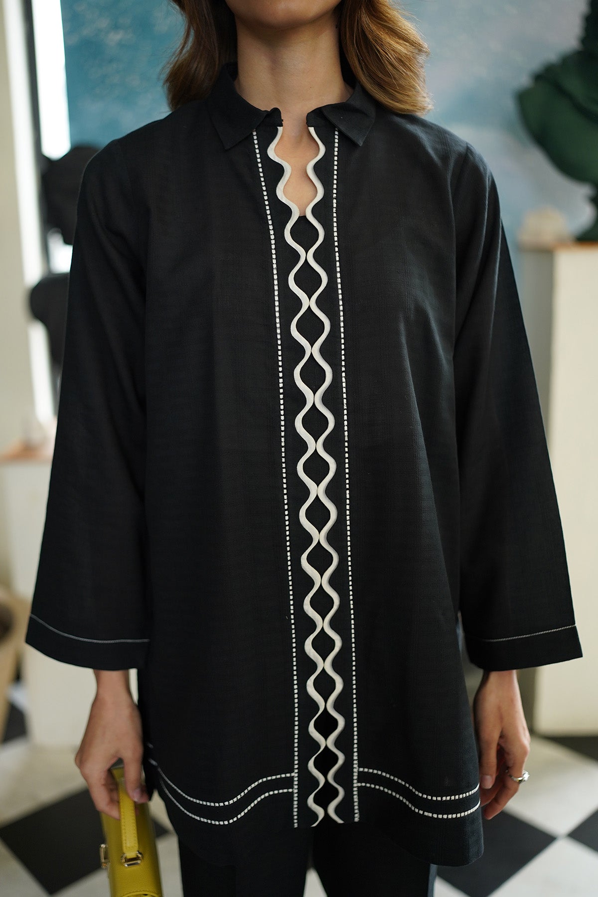 Sahar | Ready to Wear Basics | Midnight Embrace - Riwayat-e-Khas