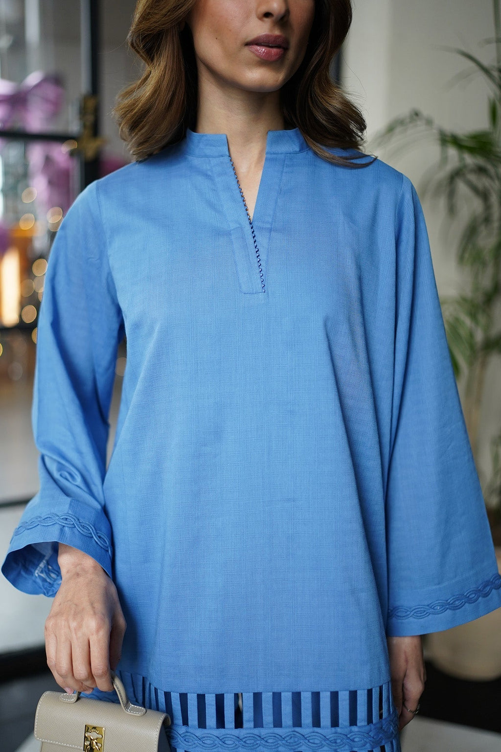 Sahar | Ready to Wear Basics | Azure Elegance - Riwayat-e-Khas