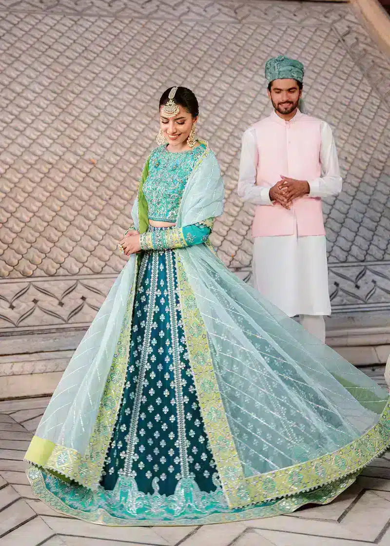Akbar Aslam | Shadmani Luxury Formals 23 | Eshana - House Of Anaya