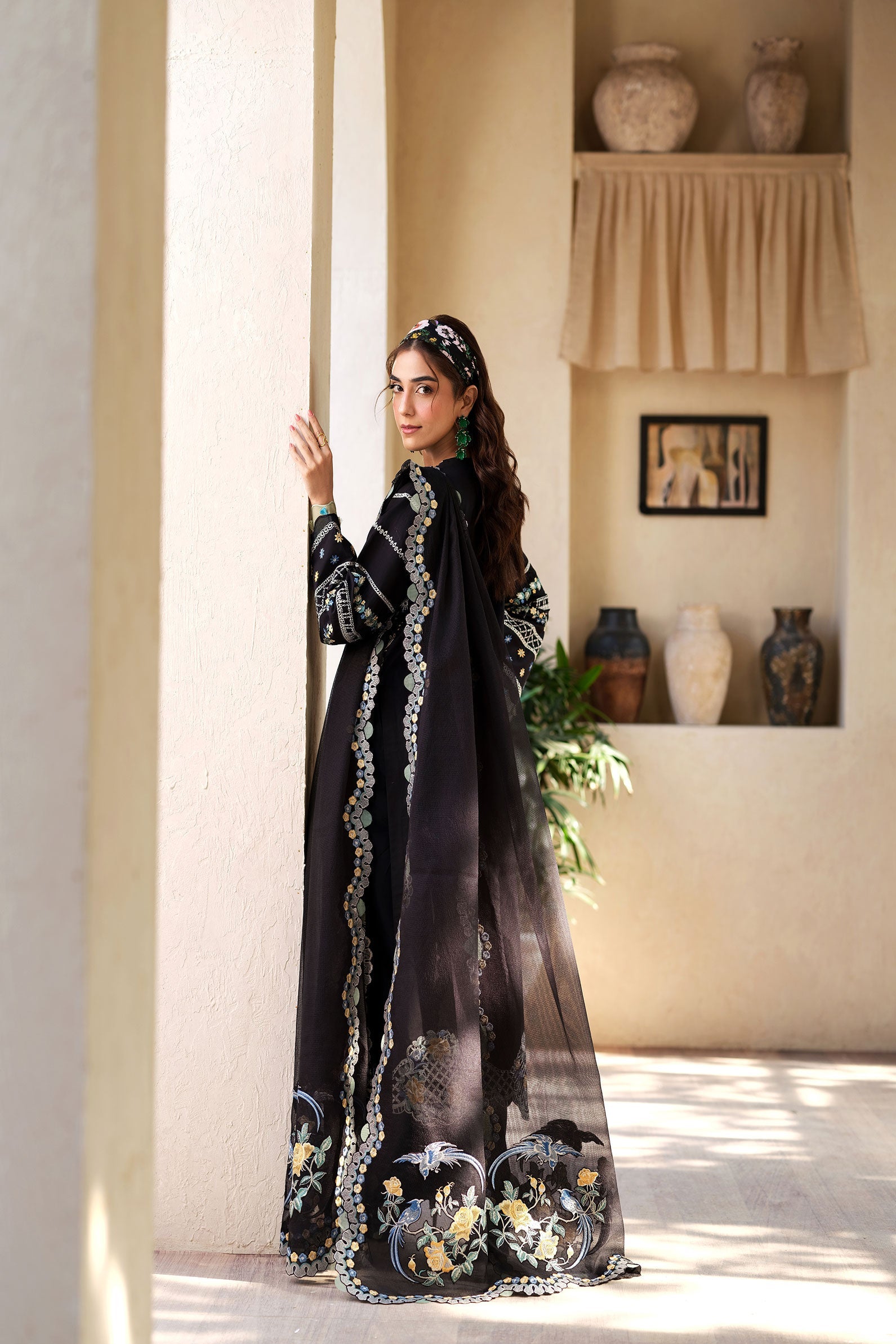 Maryam Hussain | Luxury Lawn 25 | Dawn - Riwayat-e-Khas