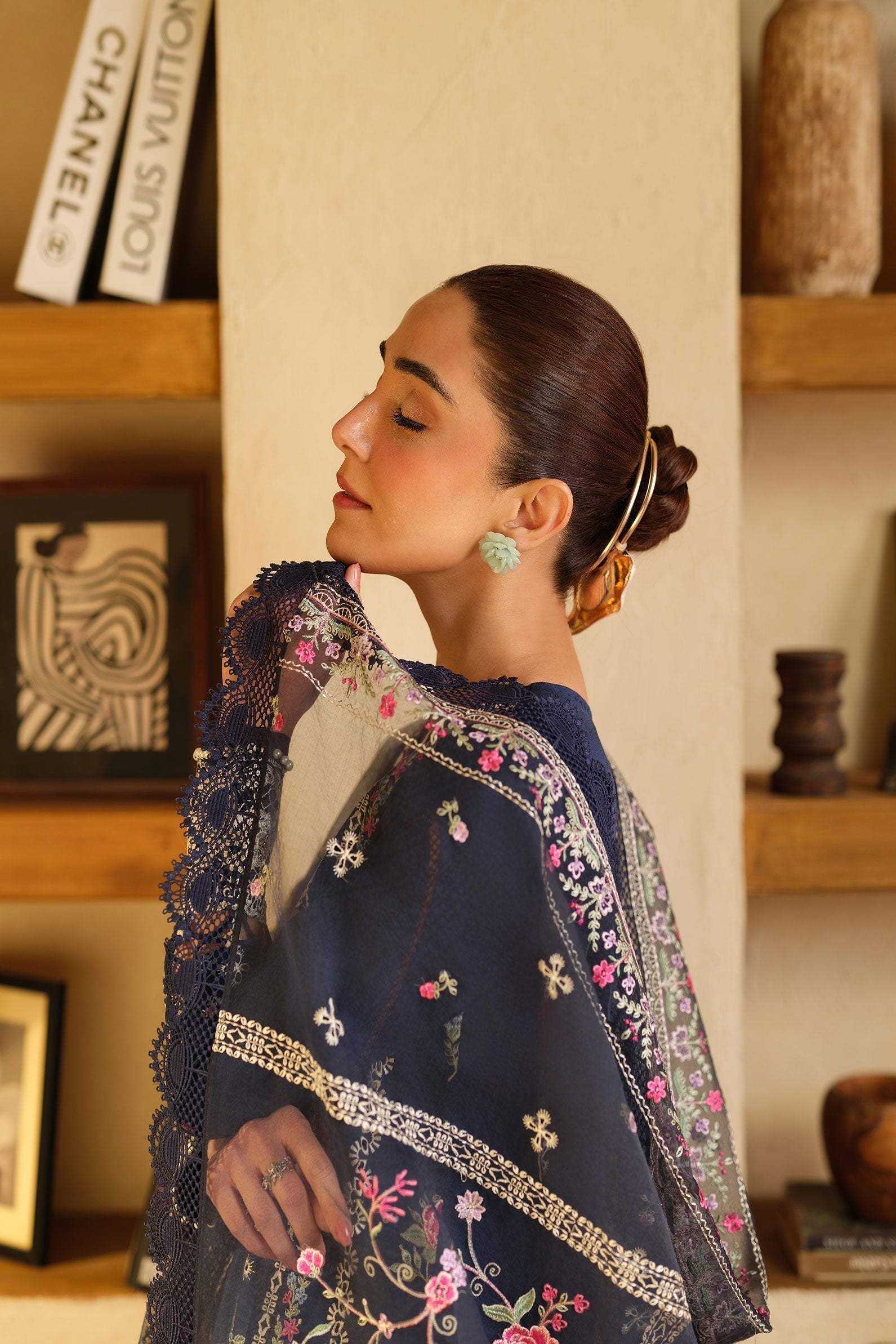 Maryam Hussain | Luxury Lawn 25 | Twilight - Riwayat-e-Khas