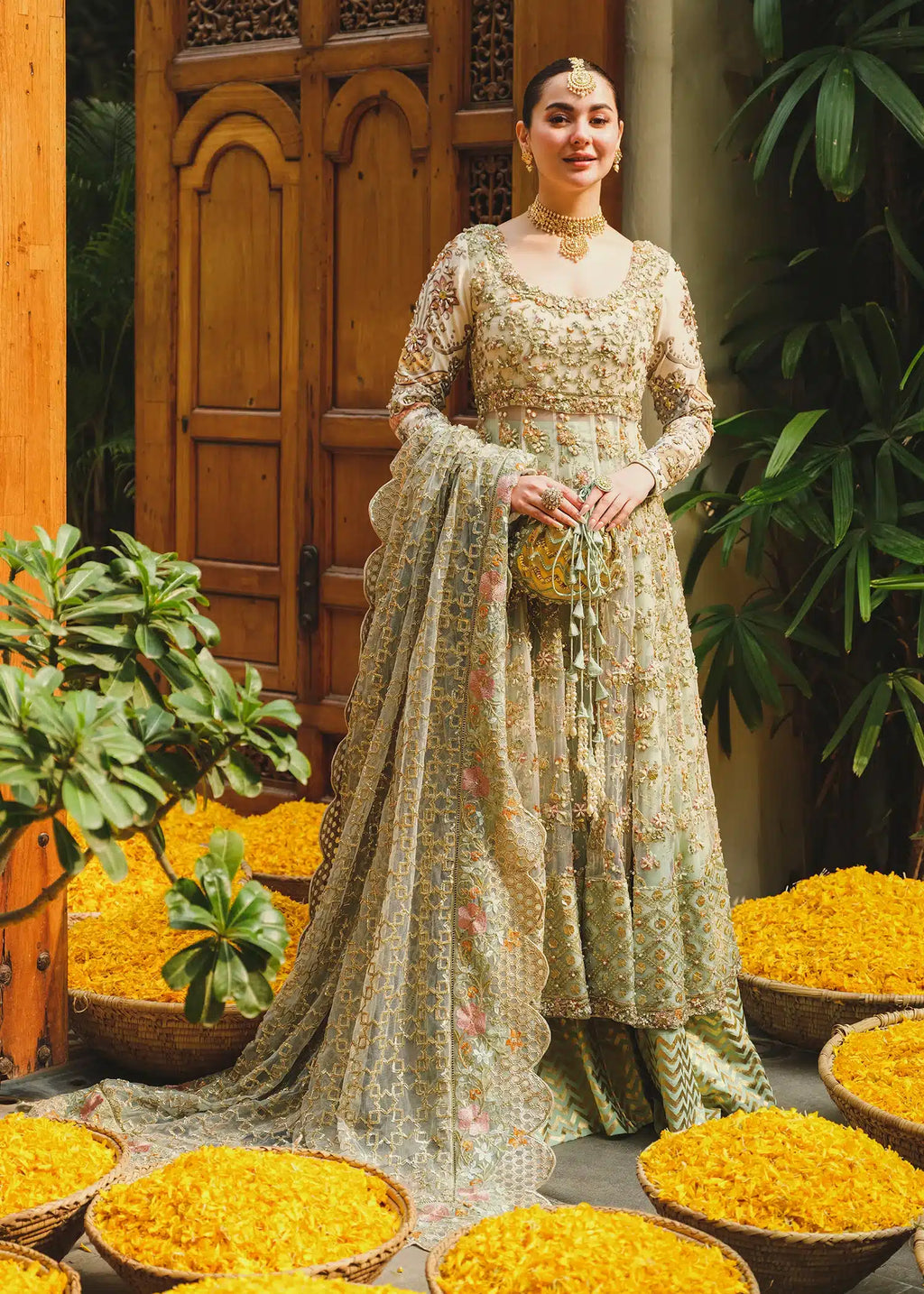Saira Shakira | Wedding Collection 24 | Taupe - House Of Anaya
