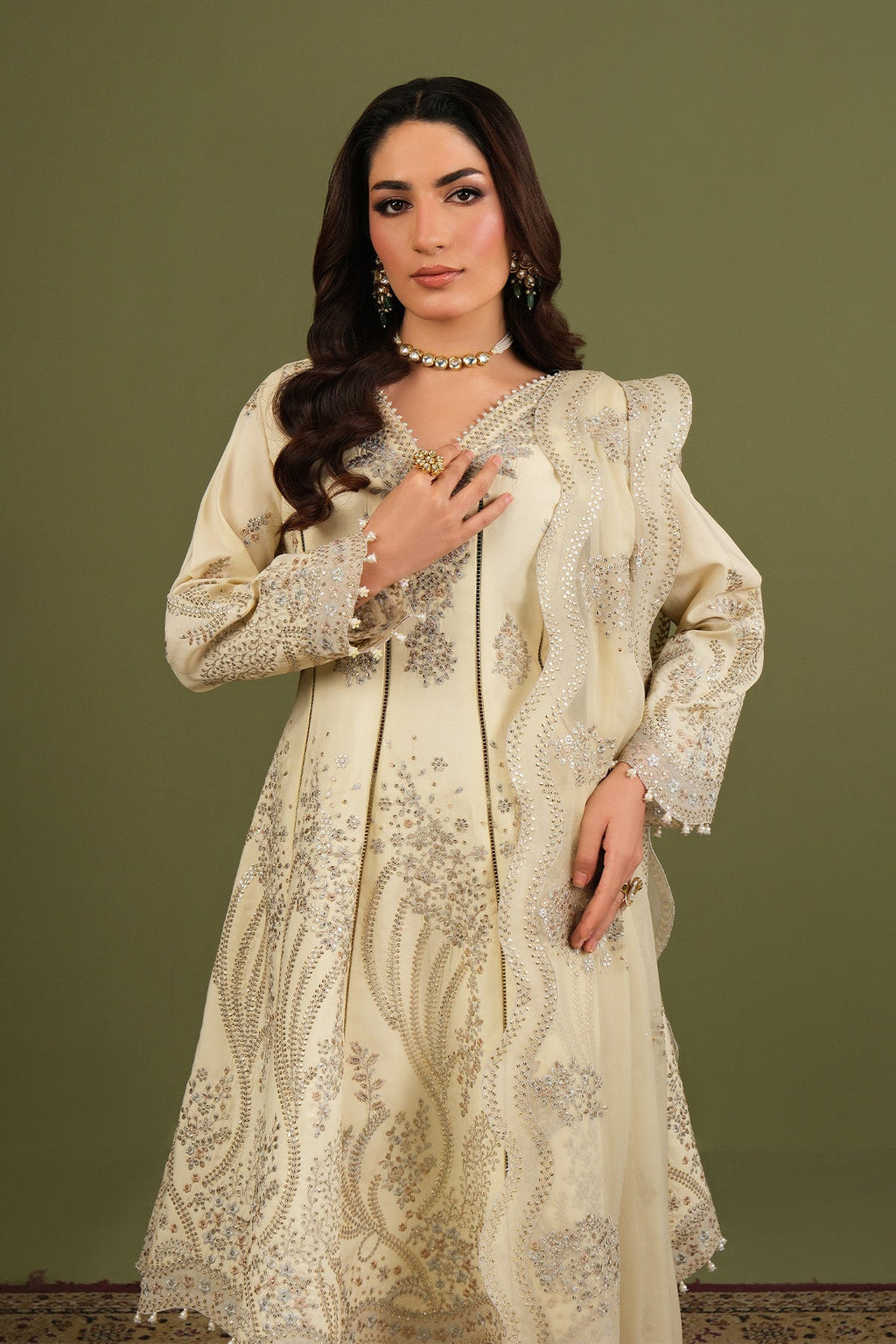 Alizeh | Luxe Raw Silk | AF-RS-13-Emily