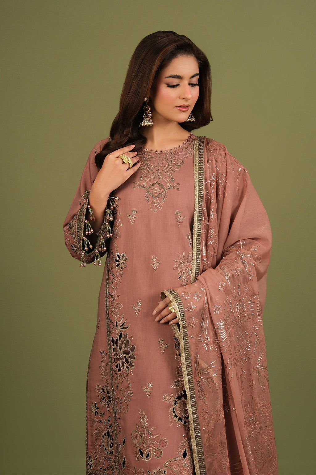 Alizeh | Luxe Raw Silk | AF-RS-12-Vesper