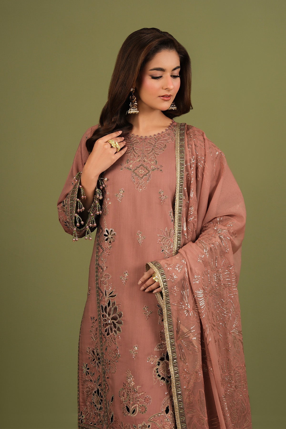 Alizeh | Luxe Raw Silk | AF-RS-12-Vesper