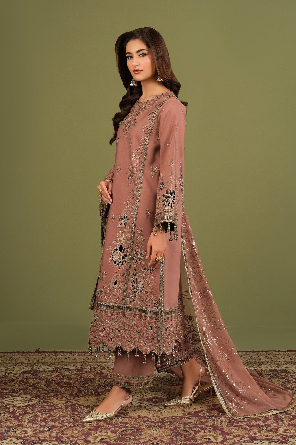 Alizeh | Luxe Raw Silk | AF-RS-12-Vesper