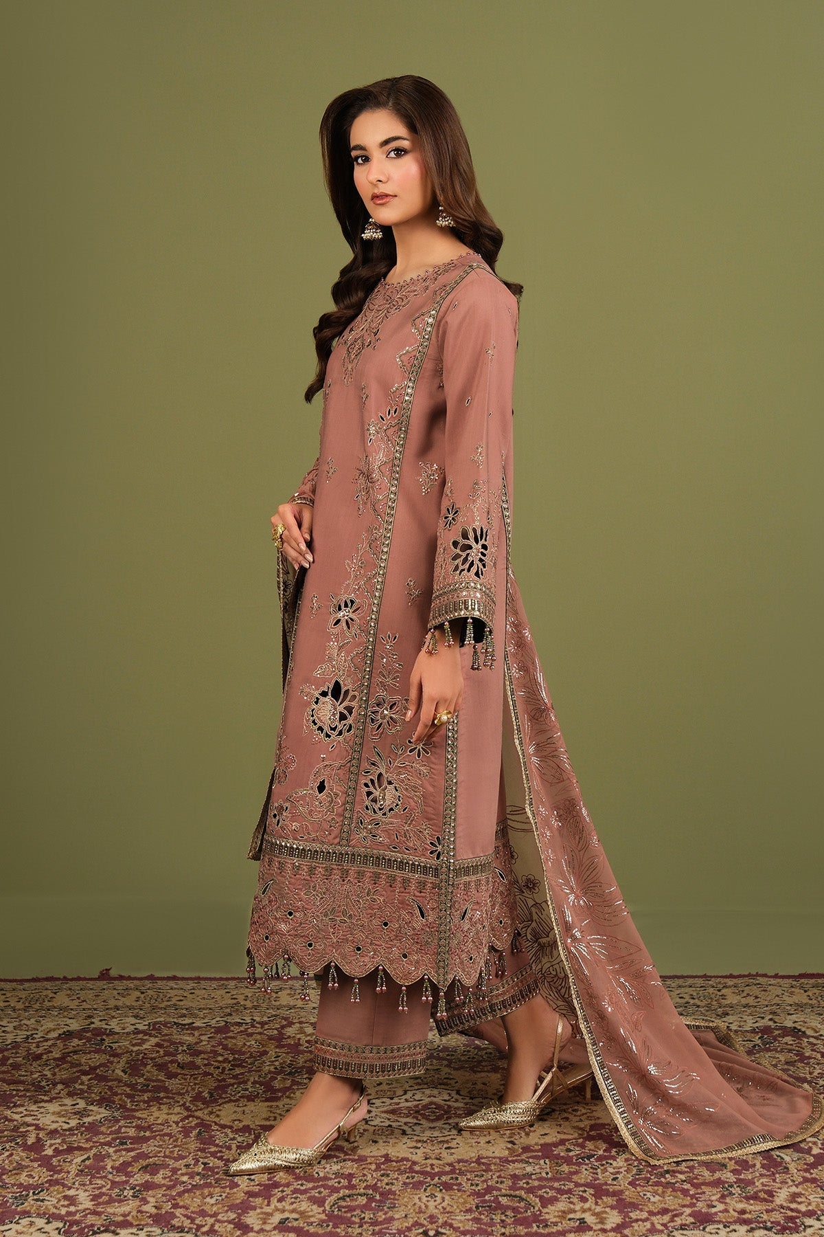 Alizeh | Luxe Raw Silk | AF-RS-12-Vesper