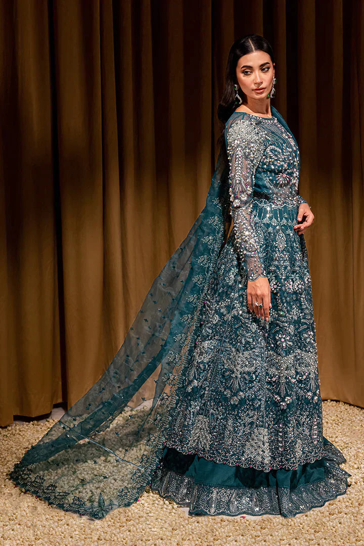 Maria Osama Khan Dastaan Festive Formal 3Pc Suit DS-06 Sanam - Riwayat-e-khas