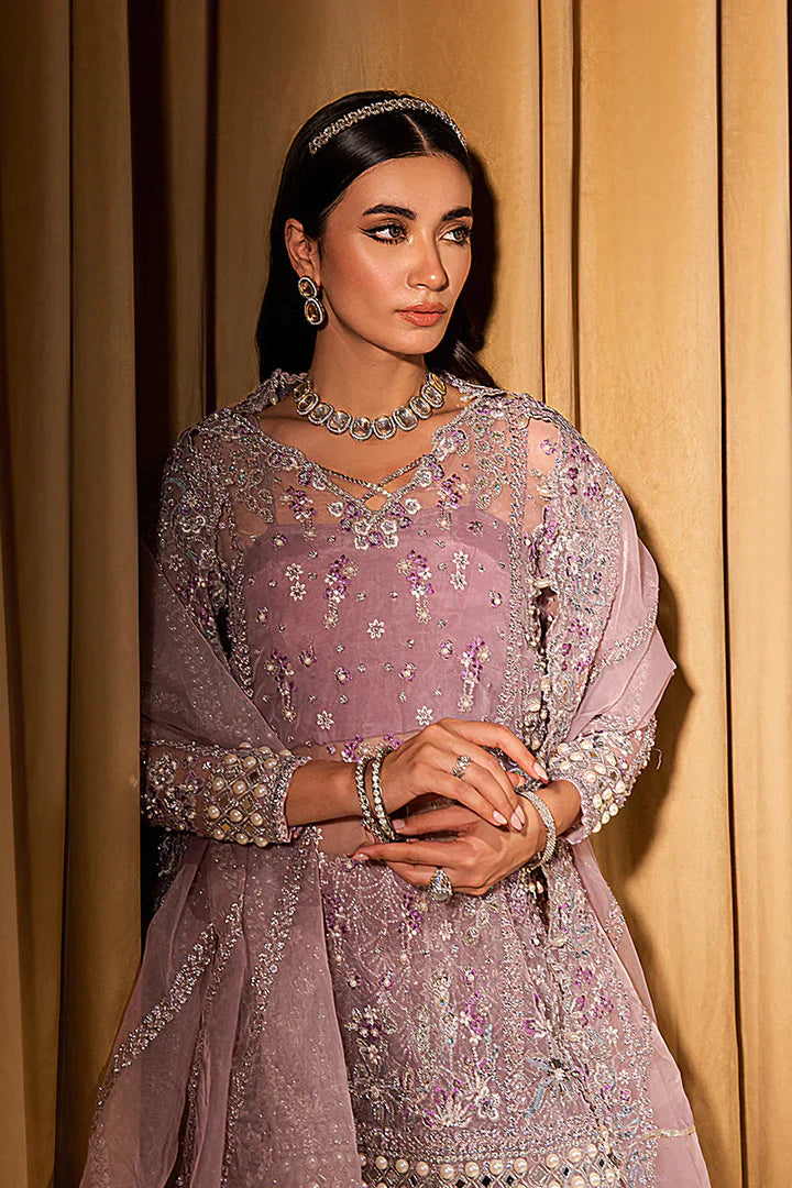 Maria Osama Khan Dastaan Festive Formal 3Pc Suit DS-07 Sona - Riwayat-e-khas