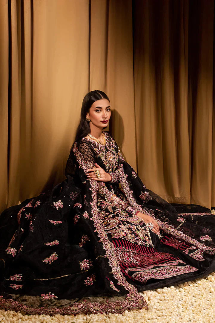 Maria Osama Khan Dastaan Festive Formal 3Pc Suit DS-08 Raunaq - Riwayat-e-khas