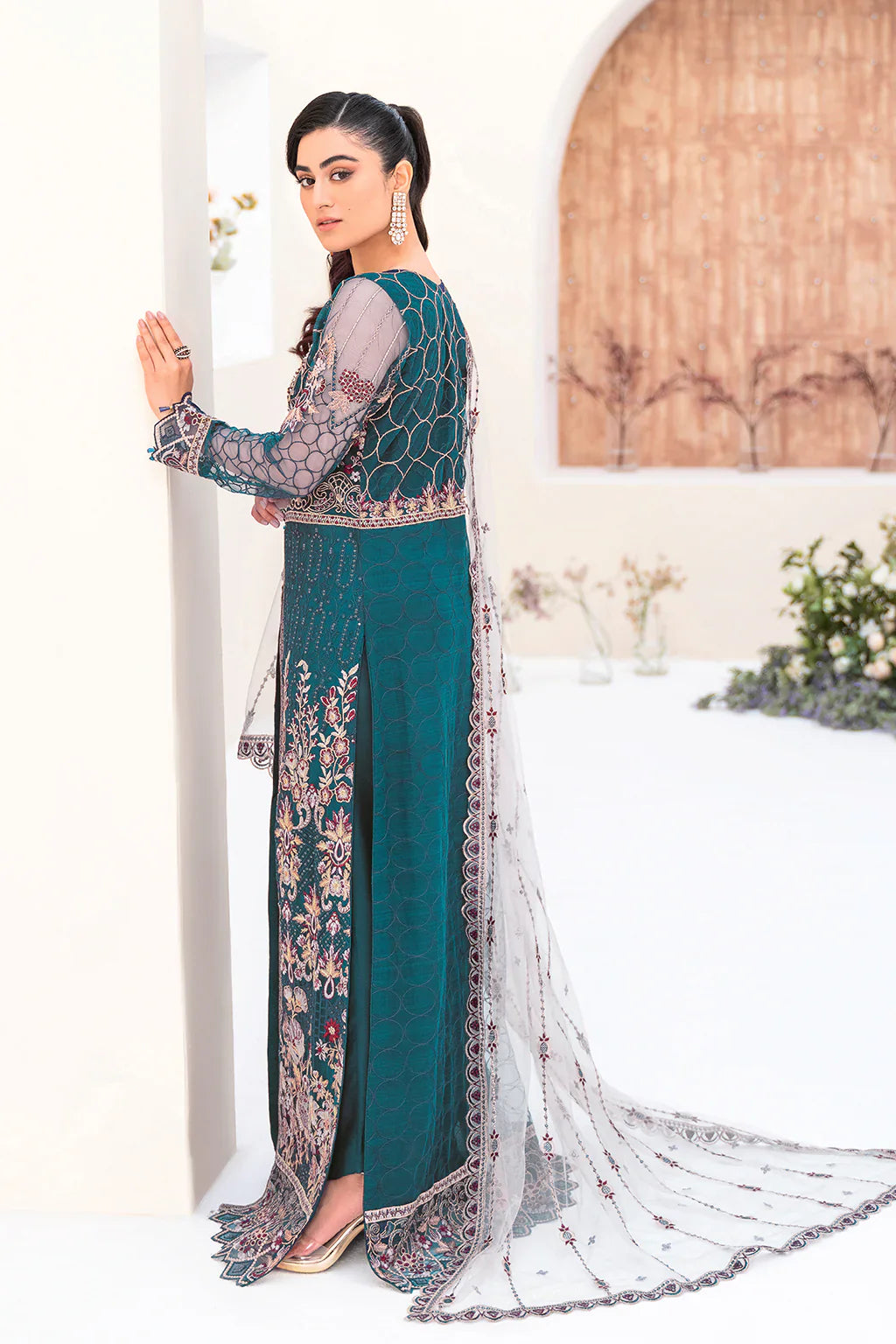 RAMSHA | Minhal Net Collection | M-810