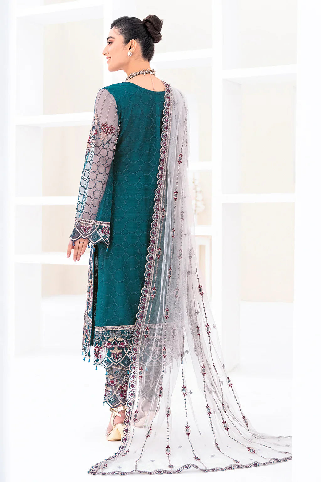 RAMSHA | Minhal Net Collection | M-810