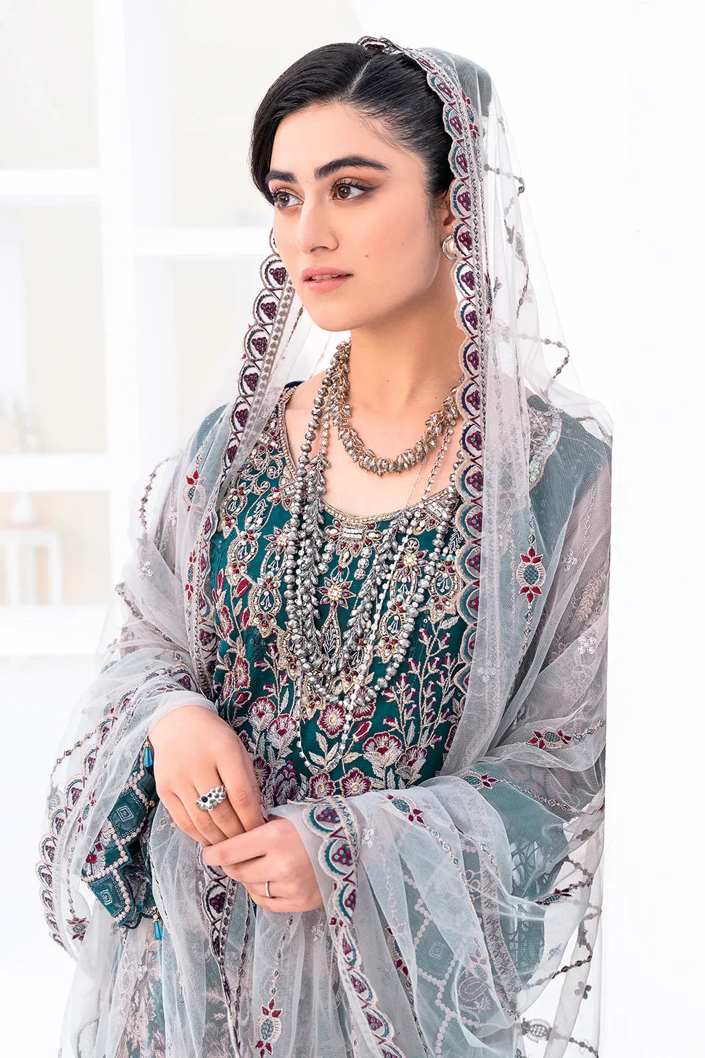 RAMSHA | Minhal Net Collection | M-810