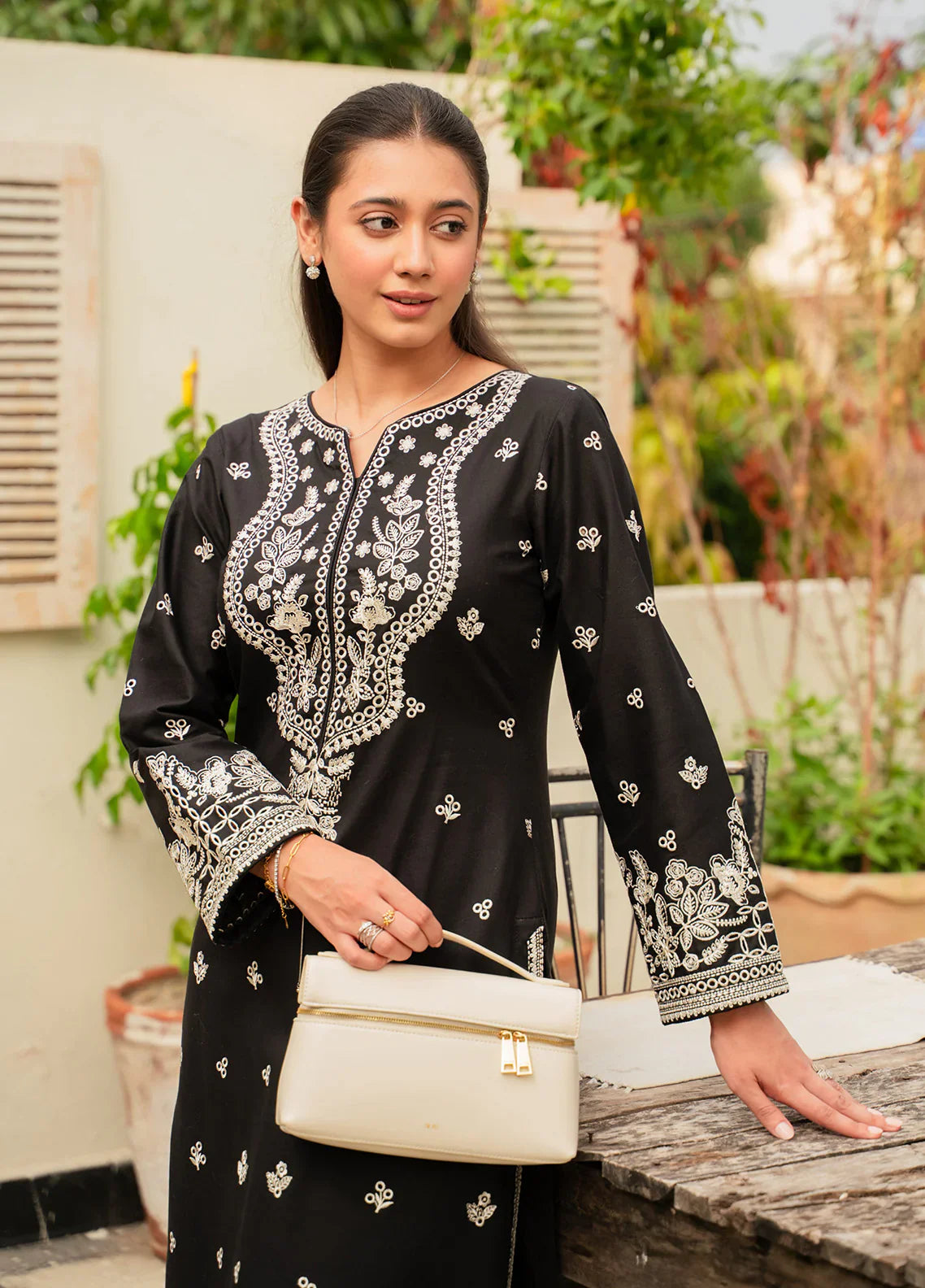 Gulaal | Embroidered Basics | Moonlit Noir